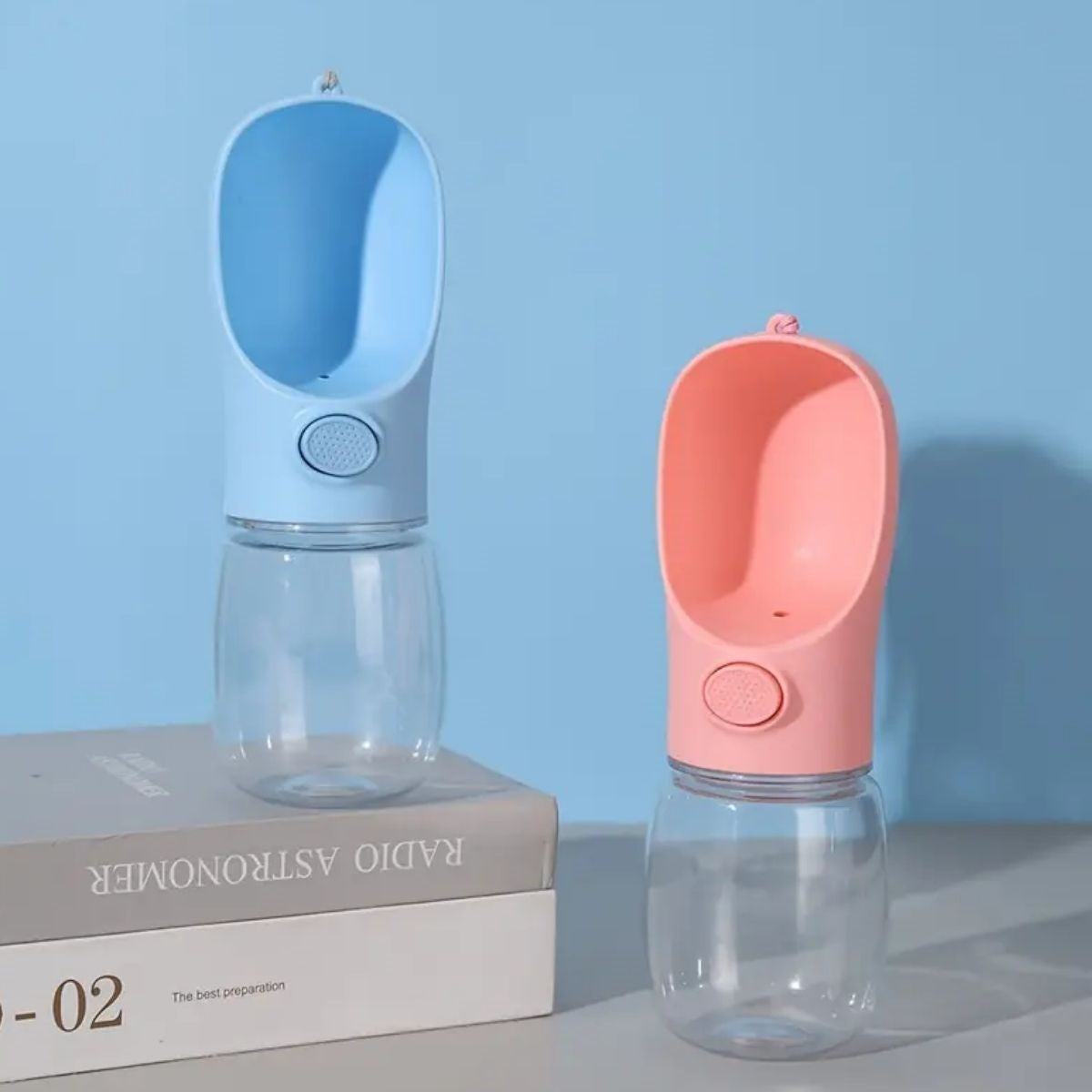 BUFFER® Taþýnabilir Butonlu 350 ml Evcil Hayvan Suluðu