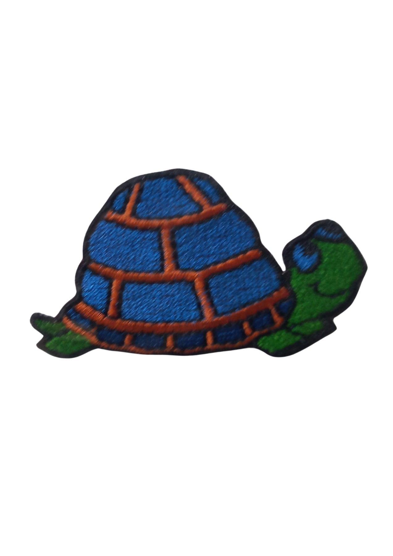 Aplike Ütü Ýle Yapýþan Kaplumbaða Arma 4x3 cm