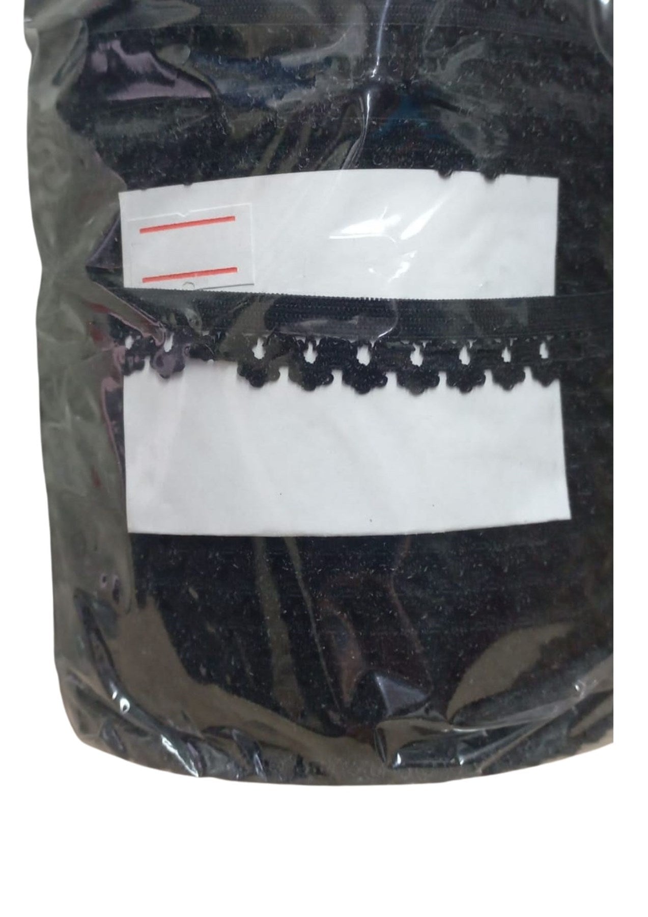 Çamaþýr Lastiði Dantelli 1 cm 1 Metre Siyah