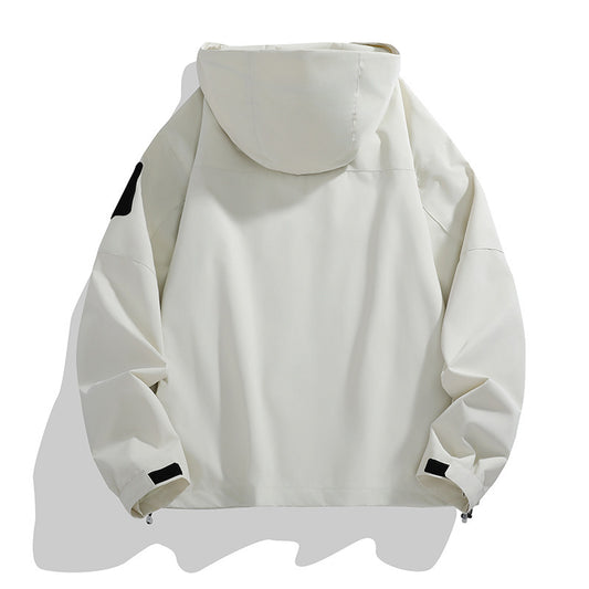 Outdoor Shell Jacke – Kapuzenjacke, Freizeit & Bergsteigen