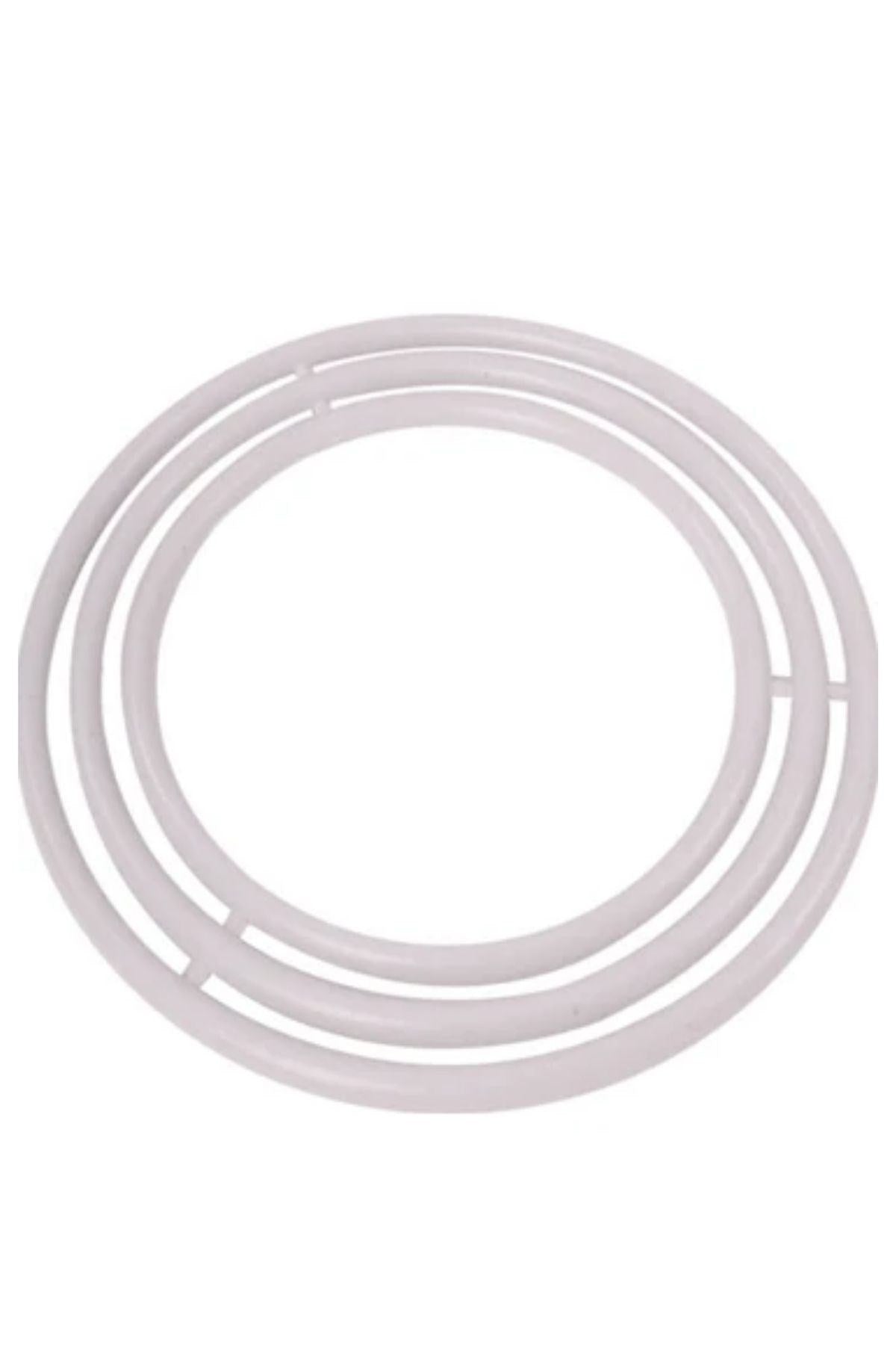 Üçlü Makrome Halkasý 20 cm