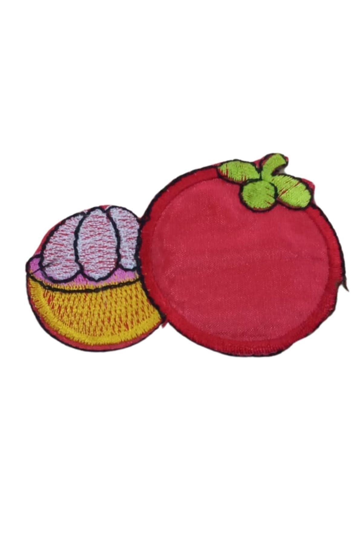 Aplike Ütü Ýle Yapýþan Domates Desen