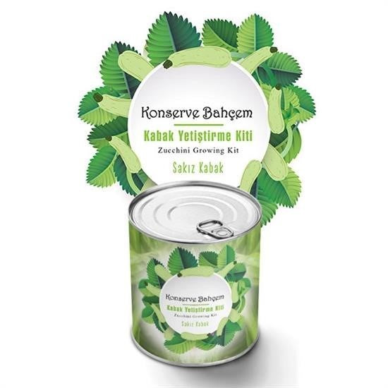 BUFFER® Konserve Bahçem Evde Konservede Sakýz Kabak Yetiþtirme Kiti