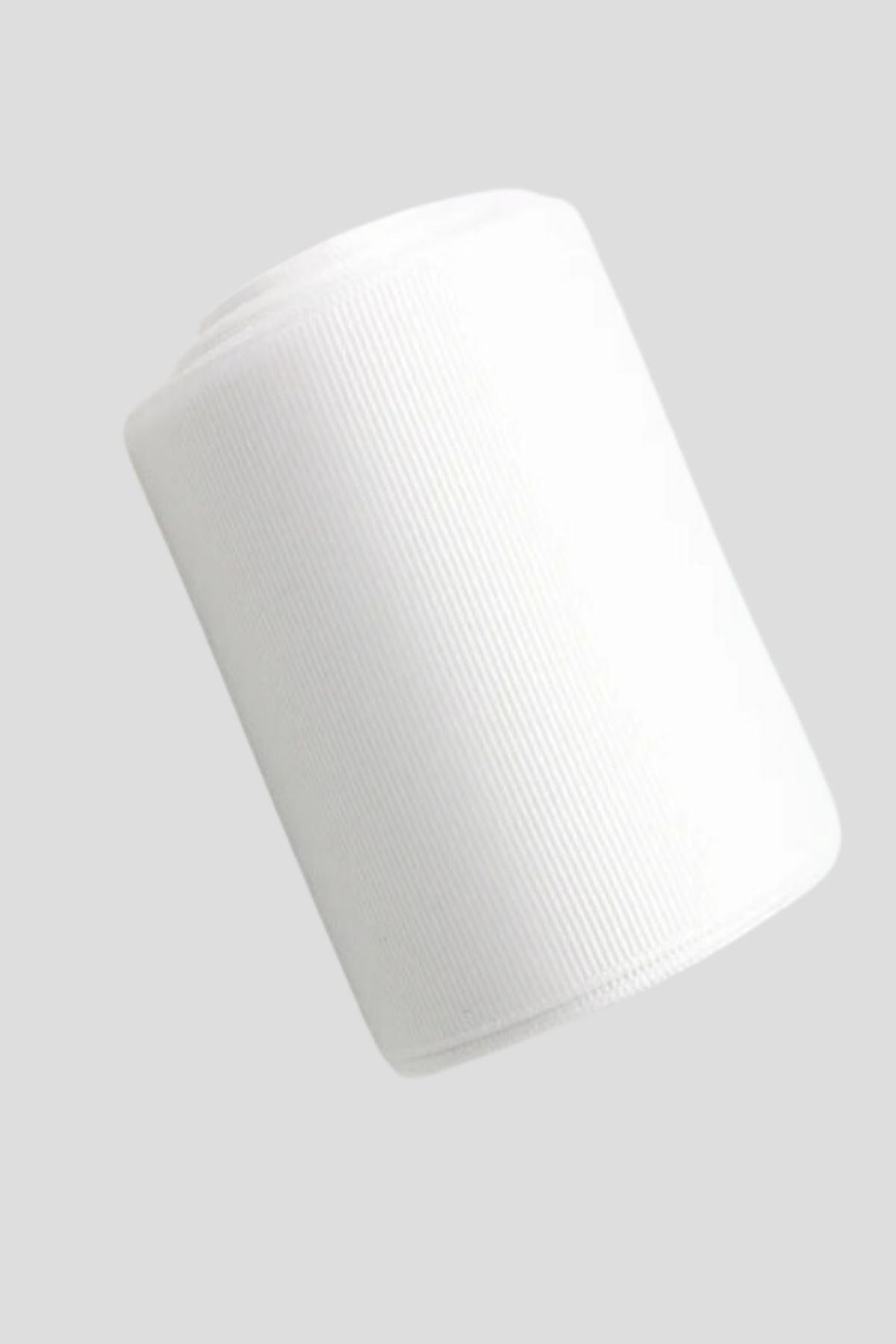 Grogren Kurdele 3 cm 10 Metre Beyaz