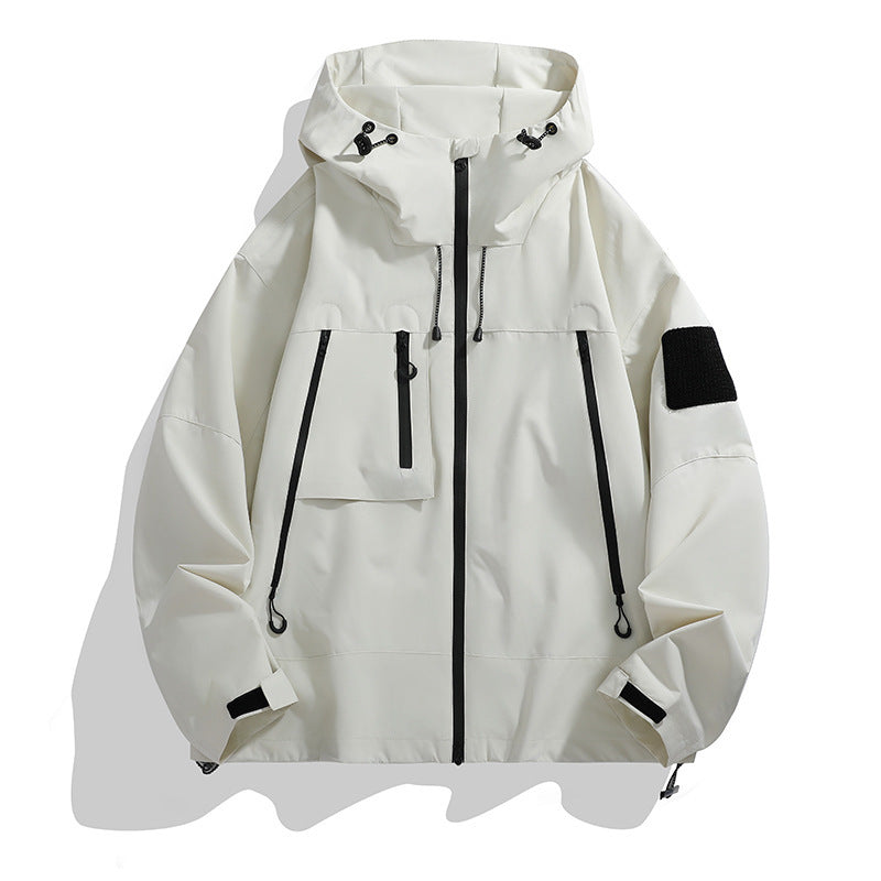 Outdoor Shell Jacke – Kapuzenjacke, Freizeit & Bergsteigen