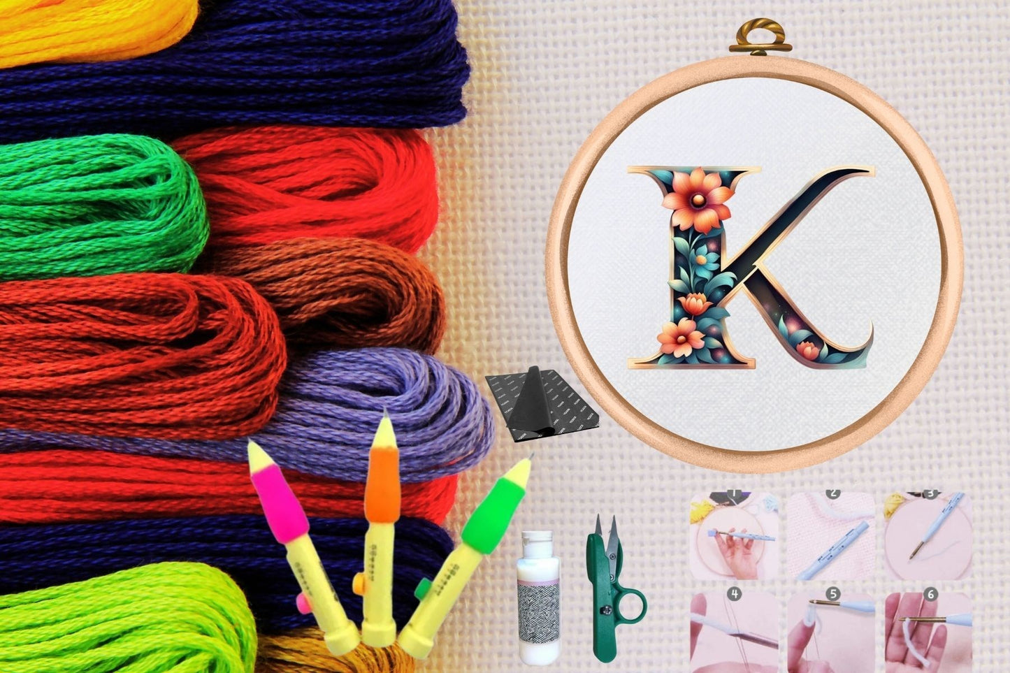 Punch Seti Nakýþ Seti Kasnaklý Kendin Yap Seti Seri 76