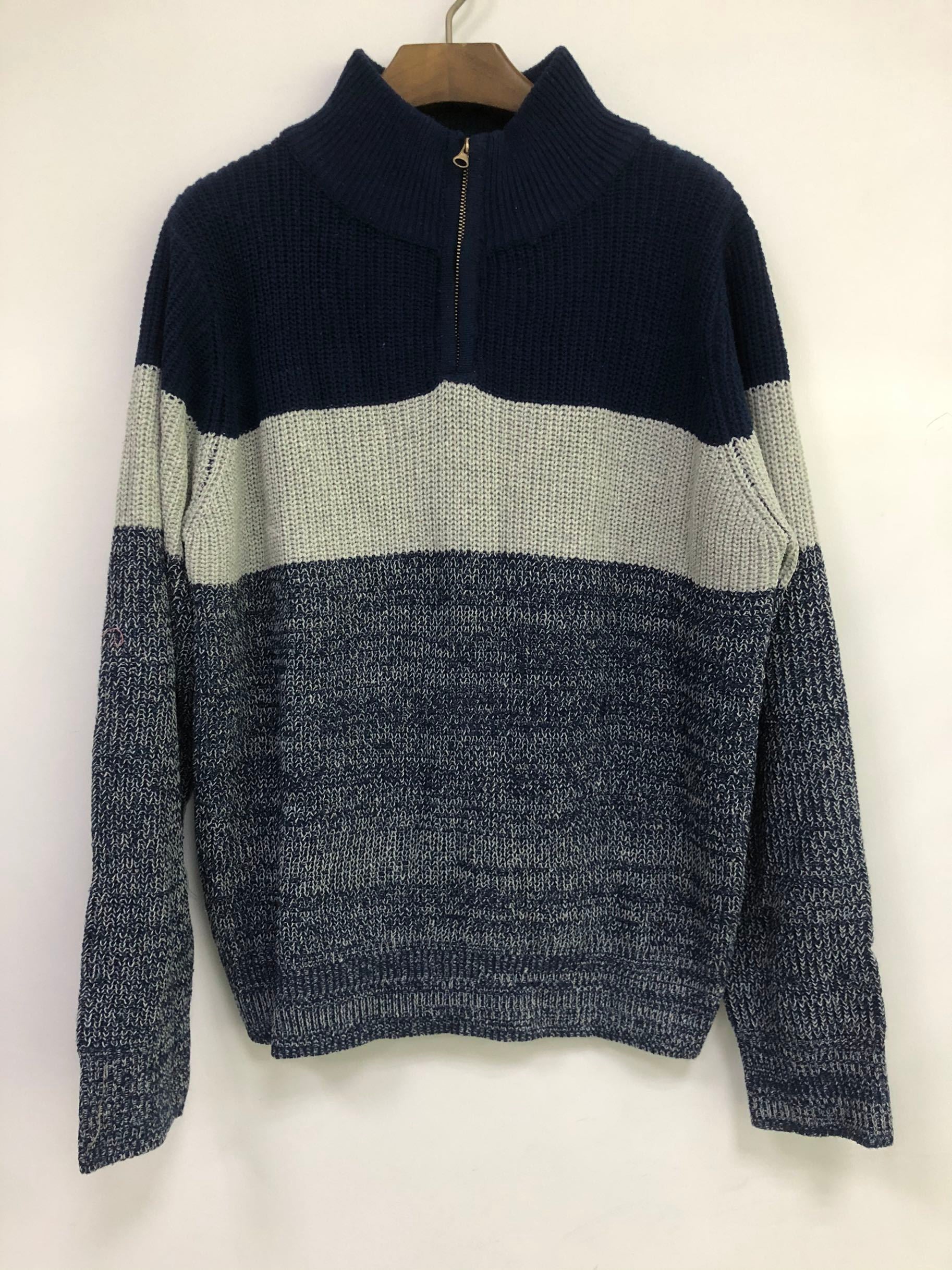 Herren Pullover mit V-Ausschnitt – Langarm Colorblock Sweater | Freizeit & Wintermode 2025