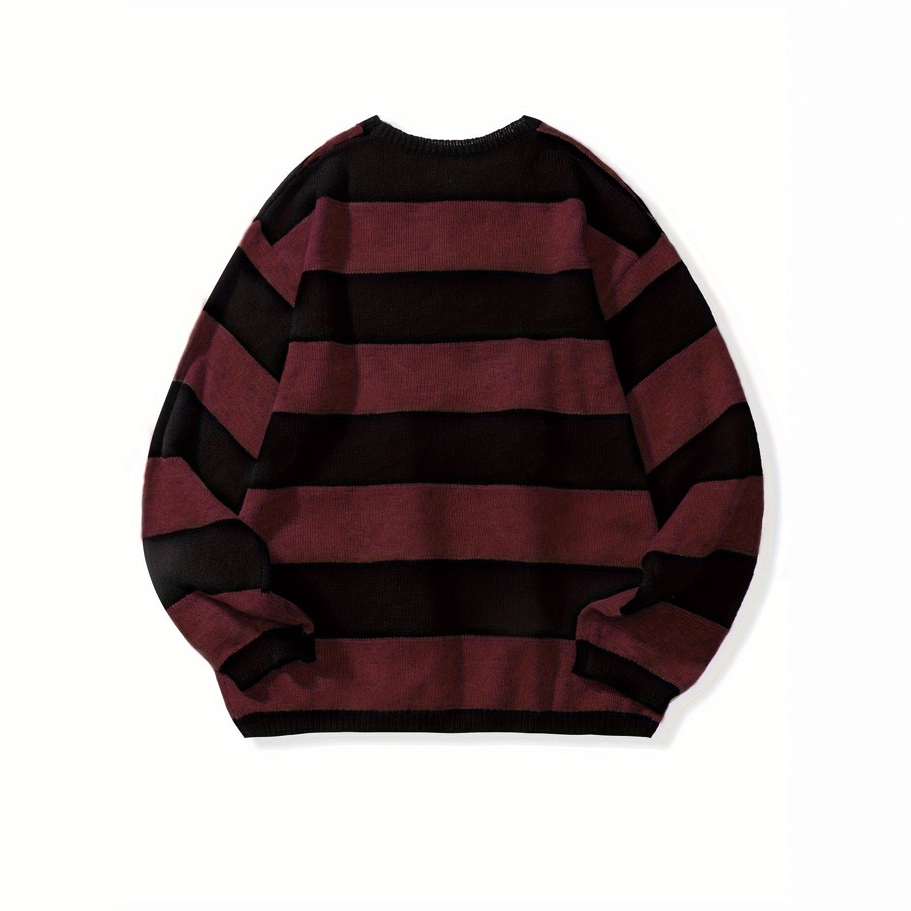 Herren Strickpullover – Hochwertig, Locker, American Retro Stil