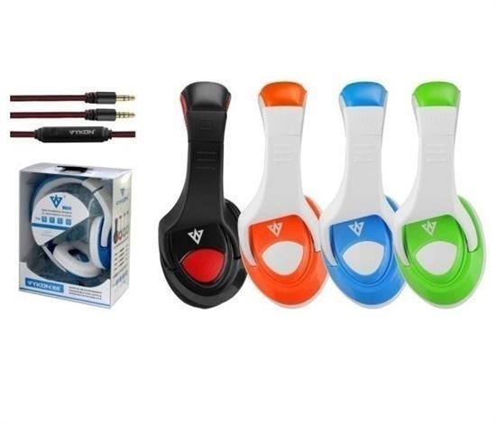 BUFFER® Vykon MQ4440mm Sürücülü Mikrofonlu Bilgisayar Kulaklýðý Jak Giriþli