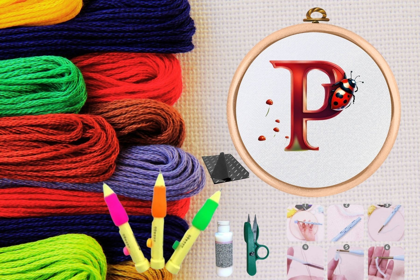 Punch Seti Nakýþ Seti Kasnaklý Kendin Yap Seti Seri 84