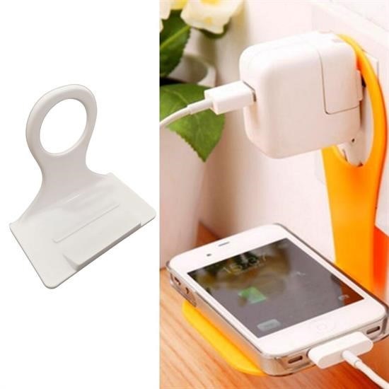 BUFFER® Universal Mobil Þarj Priz Askýsý ve Telefon Tablet Tutucu Stand