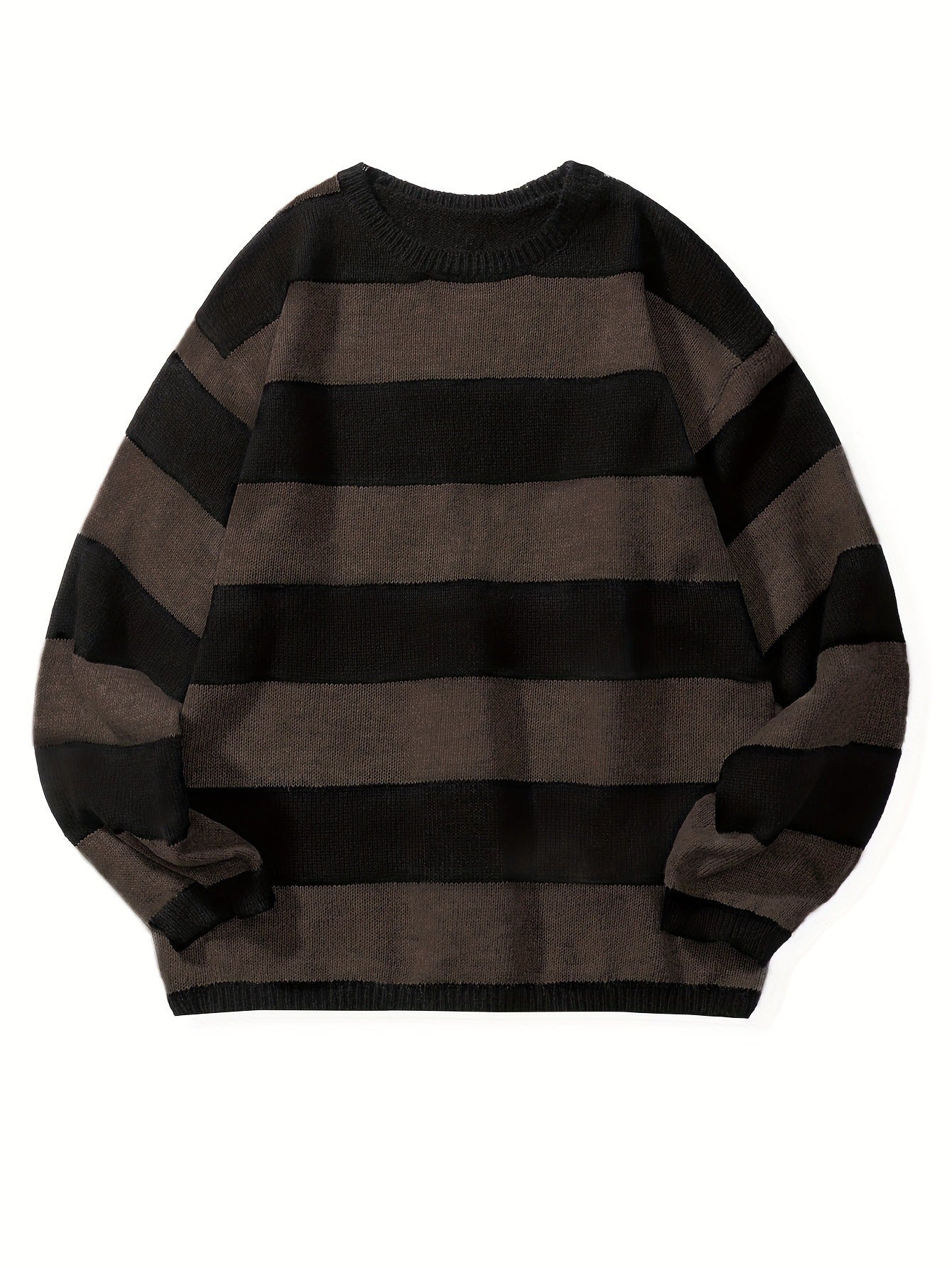 Herren Strickpullover – Hochwertig, Locker, American Retro Stil