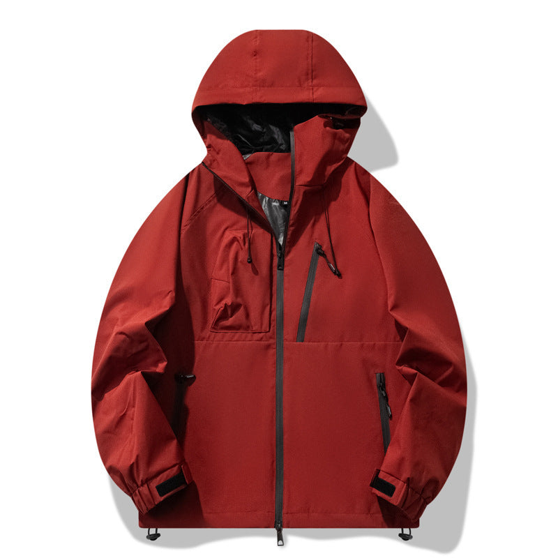 Dreifach-Schutz Outdoor Jacke – Winddicht & Wasserdicht