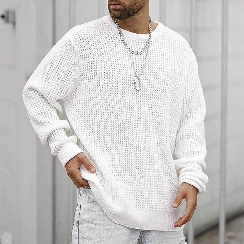Herren Pullover – Langarm, Rundhals & Lässig Locker | Casual Sweater 2025