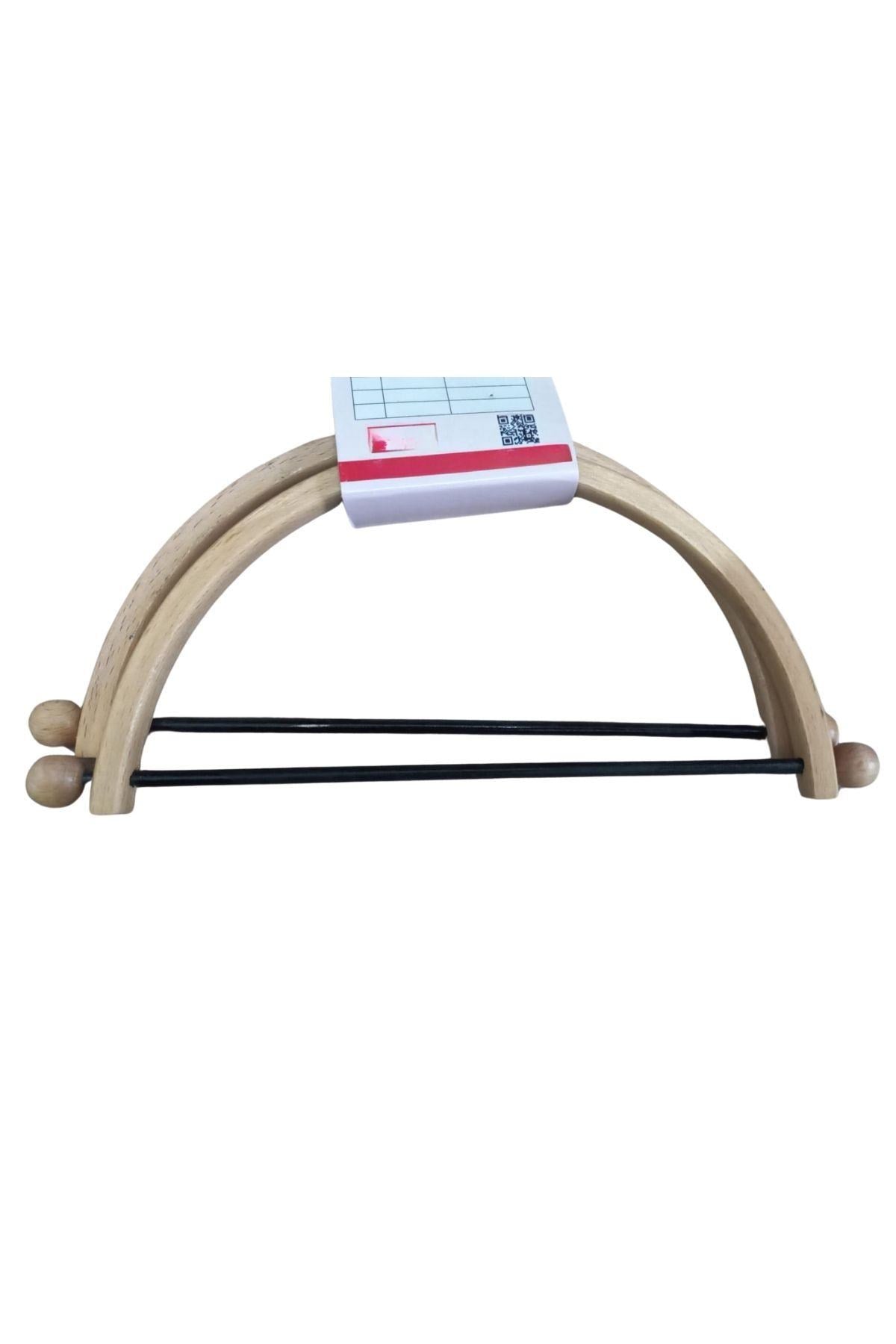 Tahta Çanta Sapý 17 cm