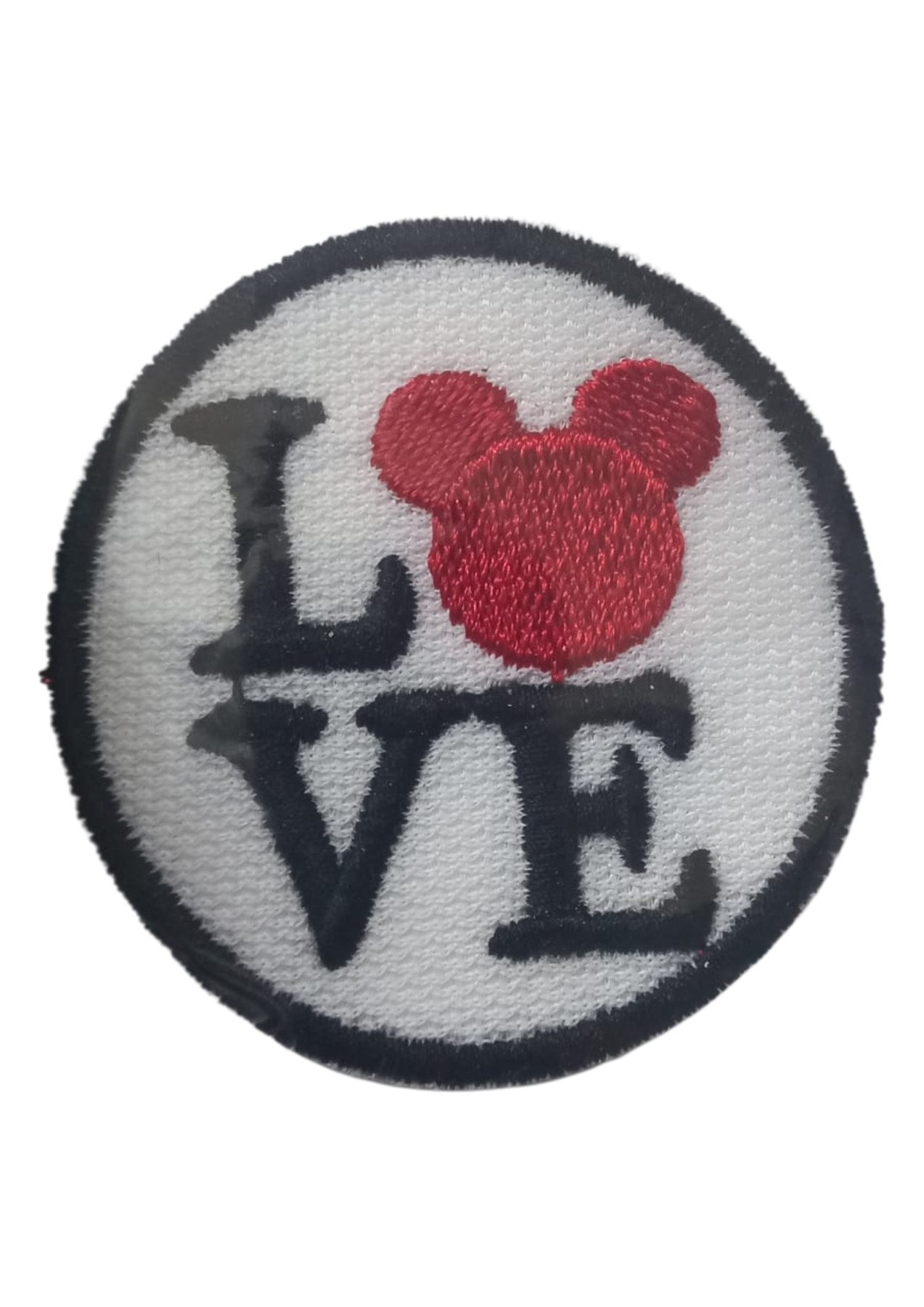 Aplike Ütü Ýle Yapýþan Love Pati Arma 4 cm