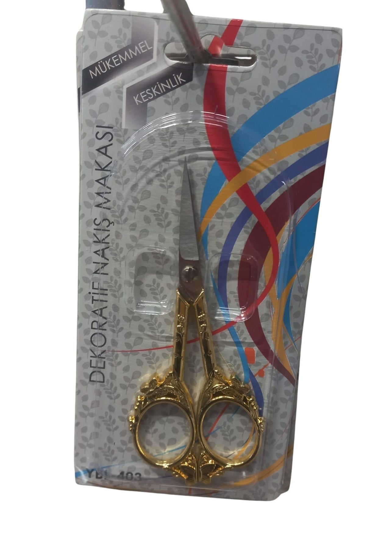 Nakýþ Makasý Dekoratif Altýn YBL-403 Model 14