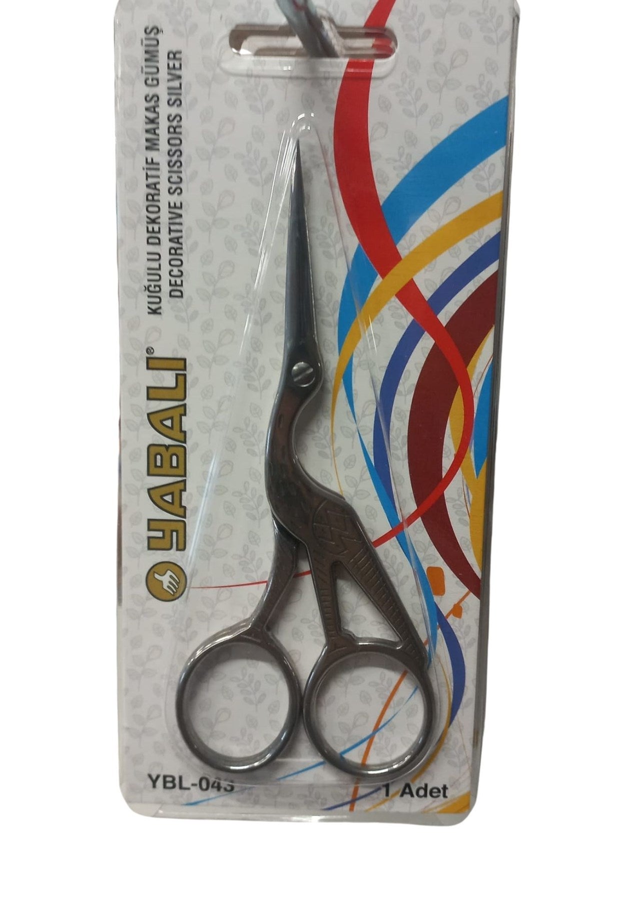 Nakýþ Makasý Kuðulu Dekoratif Makas Gümüþ YBL-043 Model 13