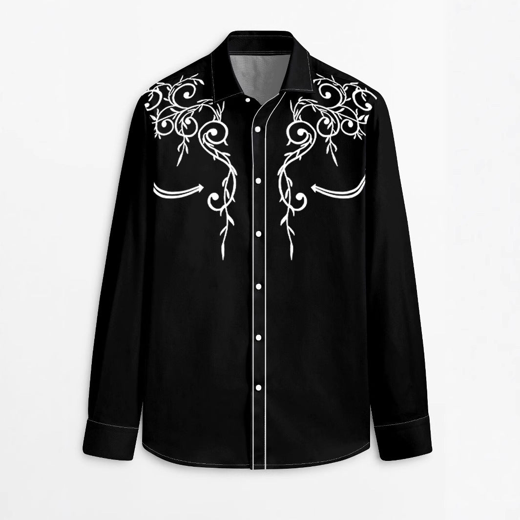 Herren Cardigan – Nationalstil, Locker & Dünn, Freizeit & Casual
