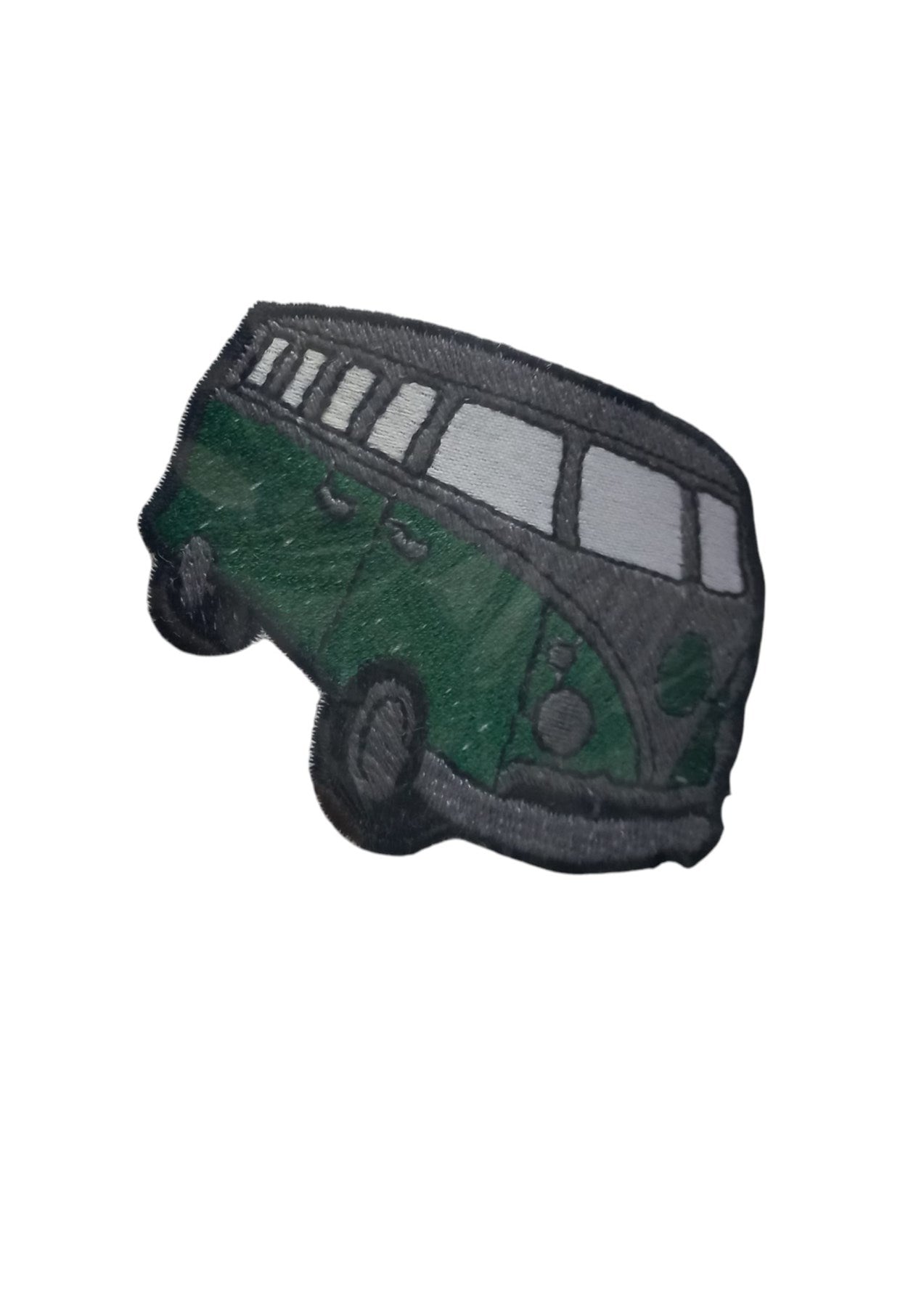 Aplike Ütü Ýle Yapýþan Otobüs Yeþil Arma 14x2,5 cm