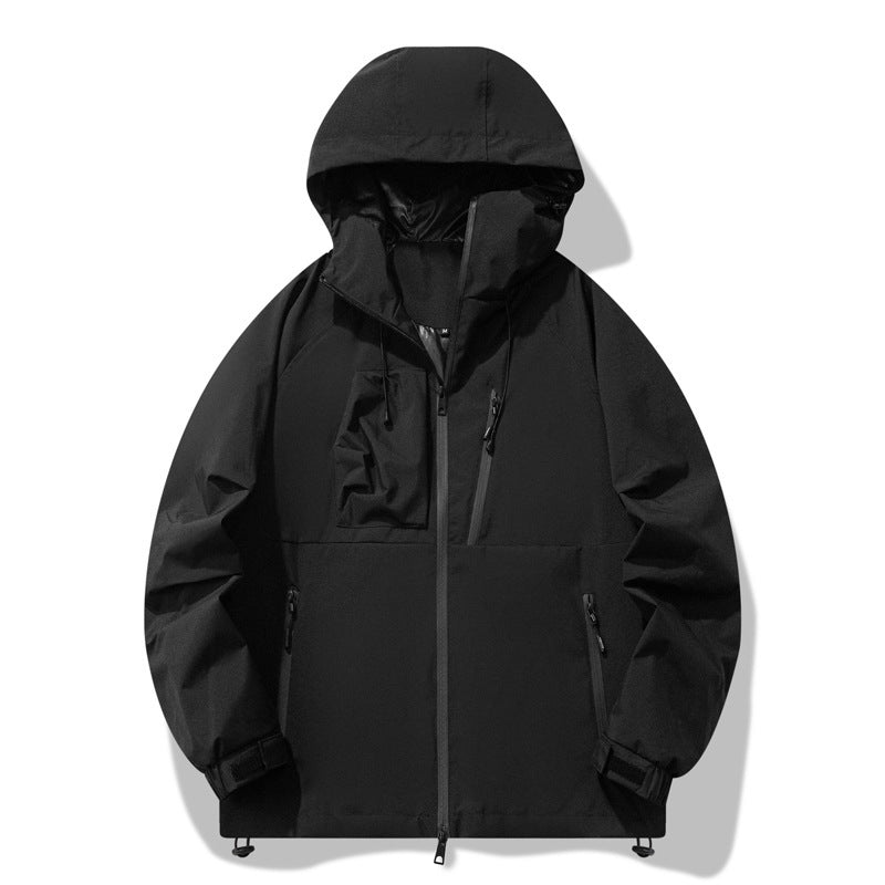 Dreifach-Schutz Outdoor Jacke – Winddicht & Wasserdicht