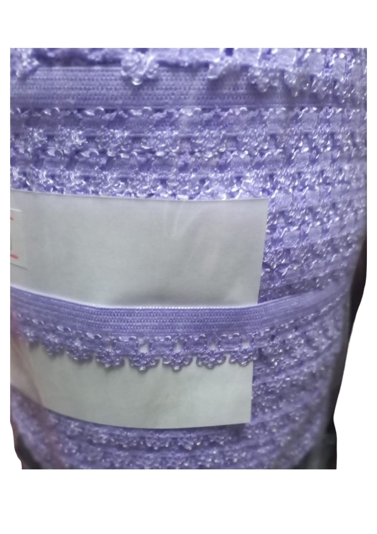 Çamaþýr Lastiði Dantelli 1 cm 75 Metre 1 Top Lila