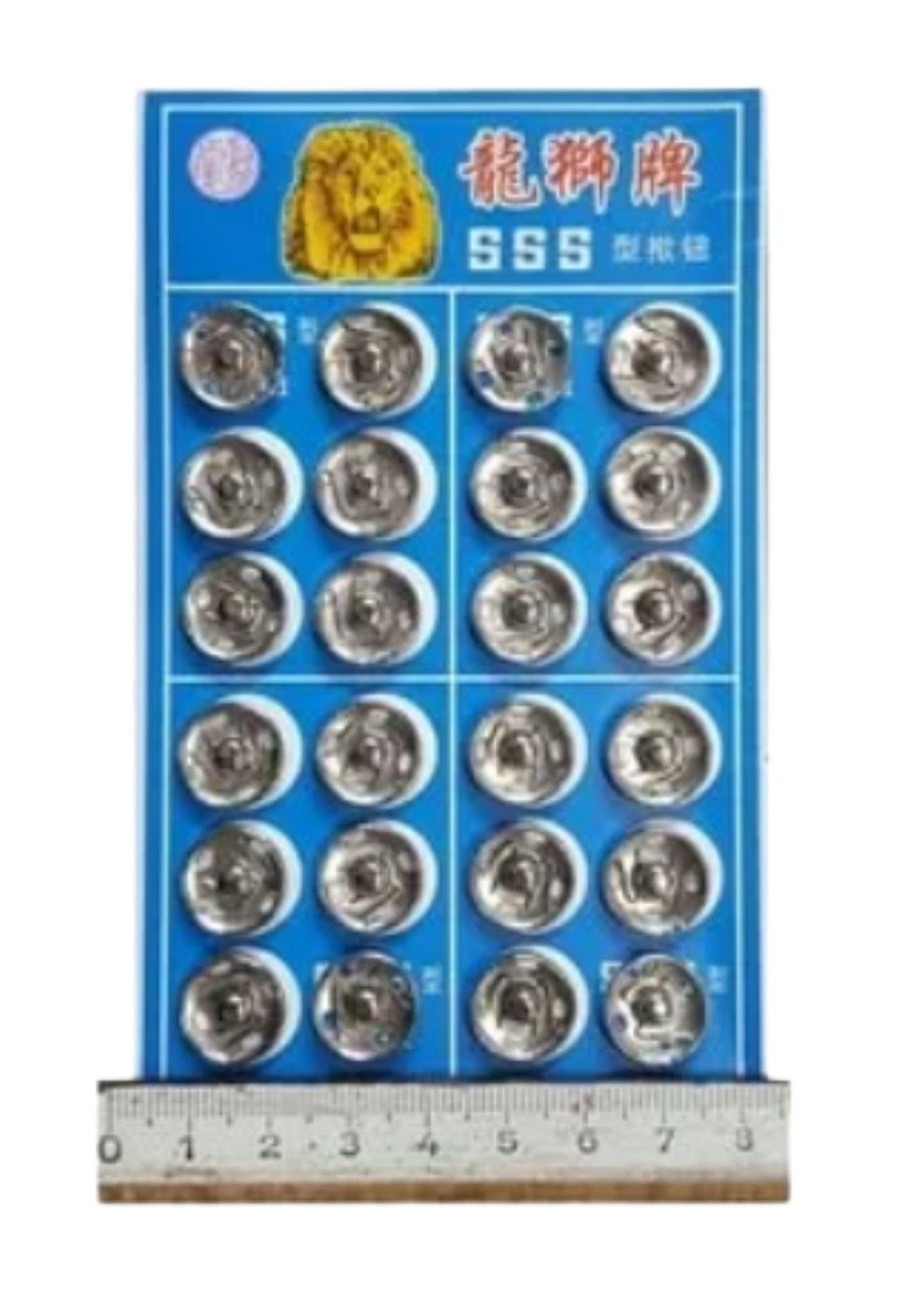 Çýt Çýt Model 2 Numara Metal 24'lü