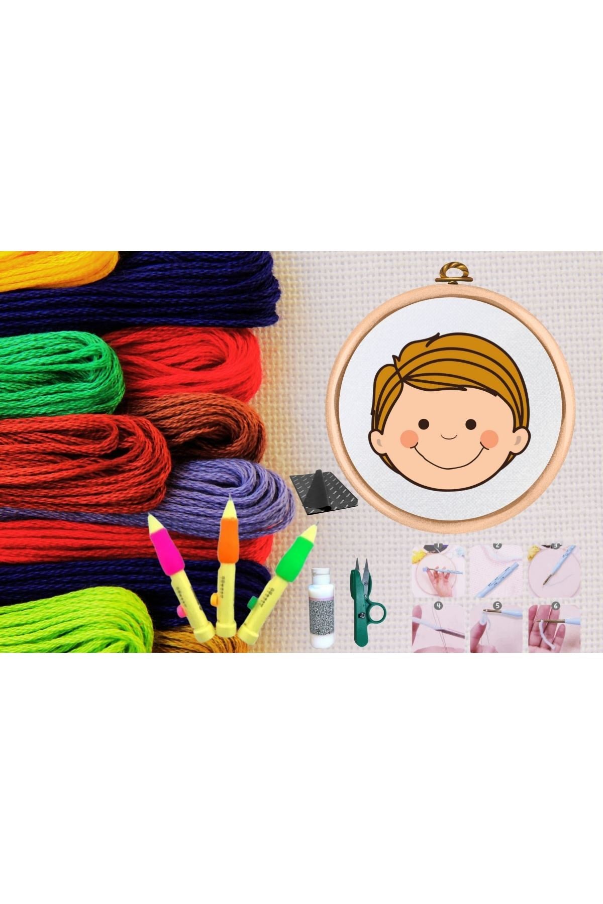 Punch Seti Nakýþ Seti Kasnaklý Kendin Yap Seti Seri 132