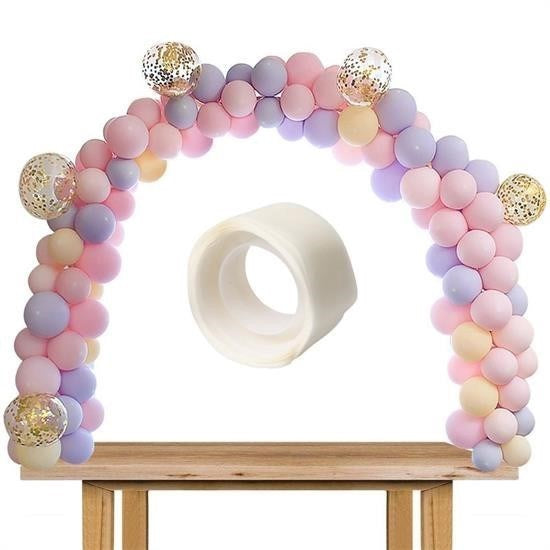 BUFFER® Sticker Damla Model Çift Taraflý Yapýþkan Balon Yapýþtýrýcýsý