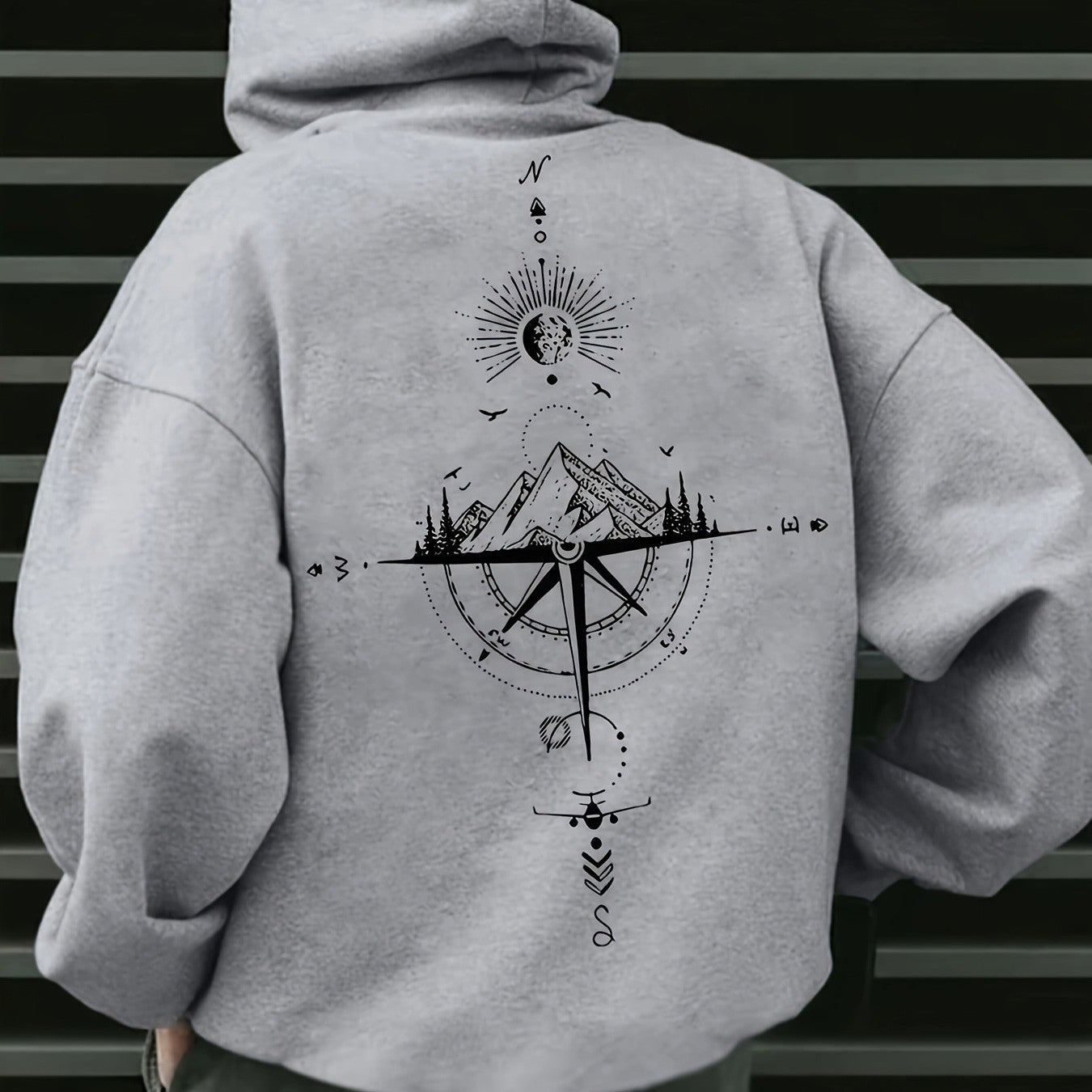 Herren Hoodie – Trendy Casual mit Kordelzug | Herbst & Winter Kapuzenpullover 2025