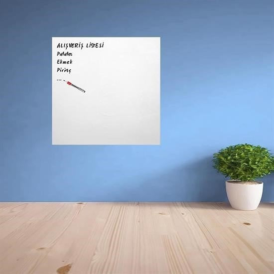 BUFFER® Ders Çalýþma Yazý Tahtasý Manyetik Mýknatýslý Duvar Stickerý