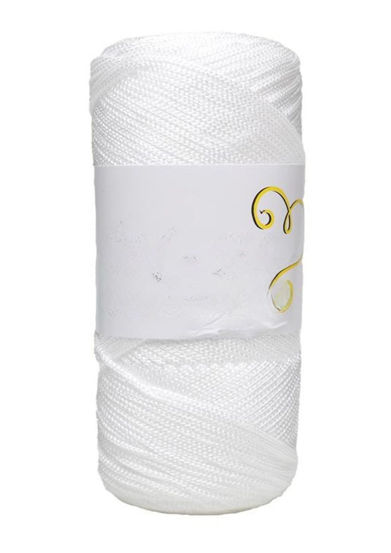 Makrome Ýpi 3mm Polyester Beyaz