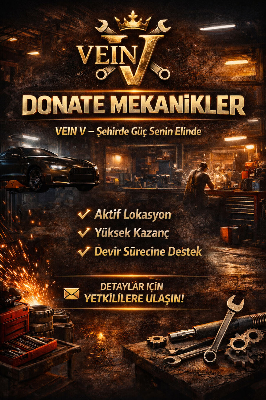🛠️ Donate Mekanikler VeinV