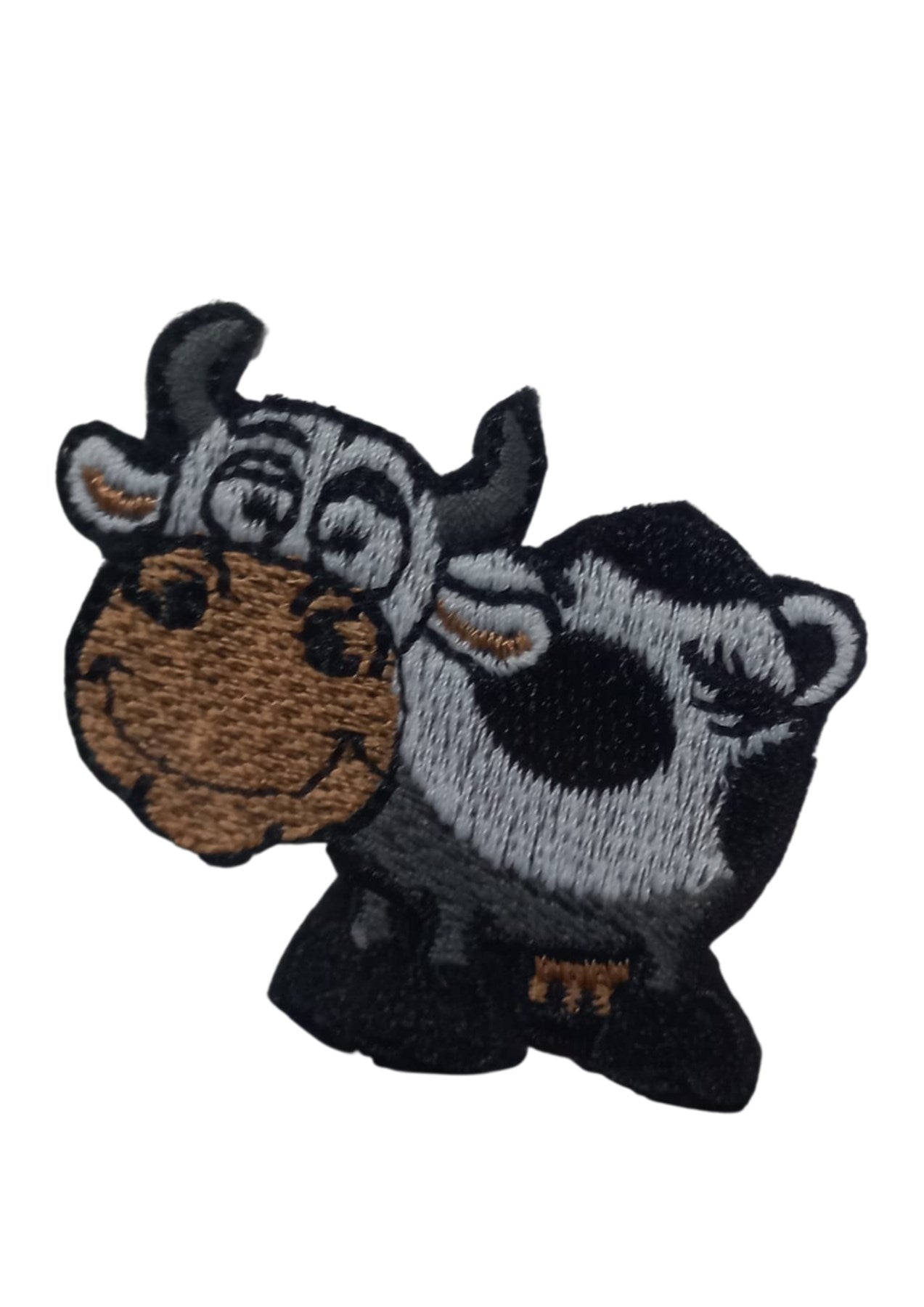 Aplike Ütü Ýle Yapýþan Ýnek Arma 4x4 cm