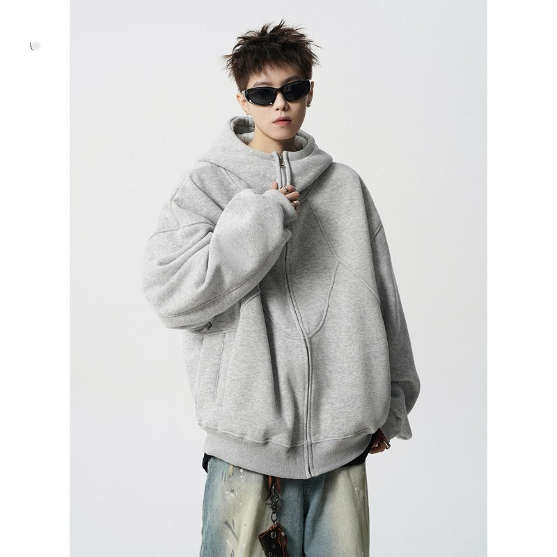 Unisex Strickpullover – High Street Design mit Kontrastnähten | Modischer Couple Sweater 2025