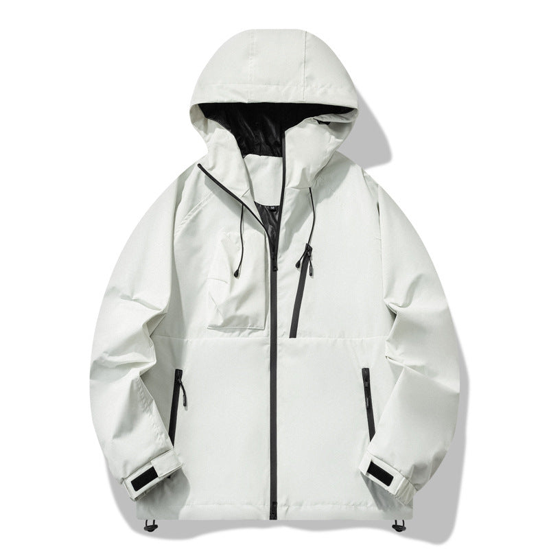 Dreifach-Schutz Outdoor Jacke – Winddicht & Wasserdicht