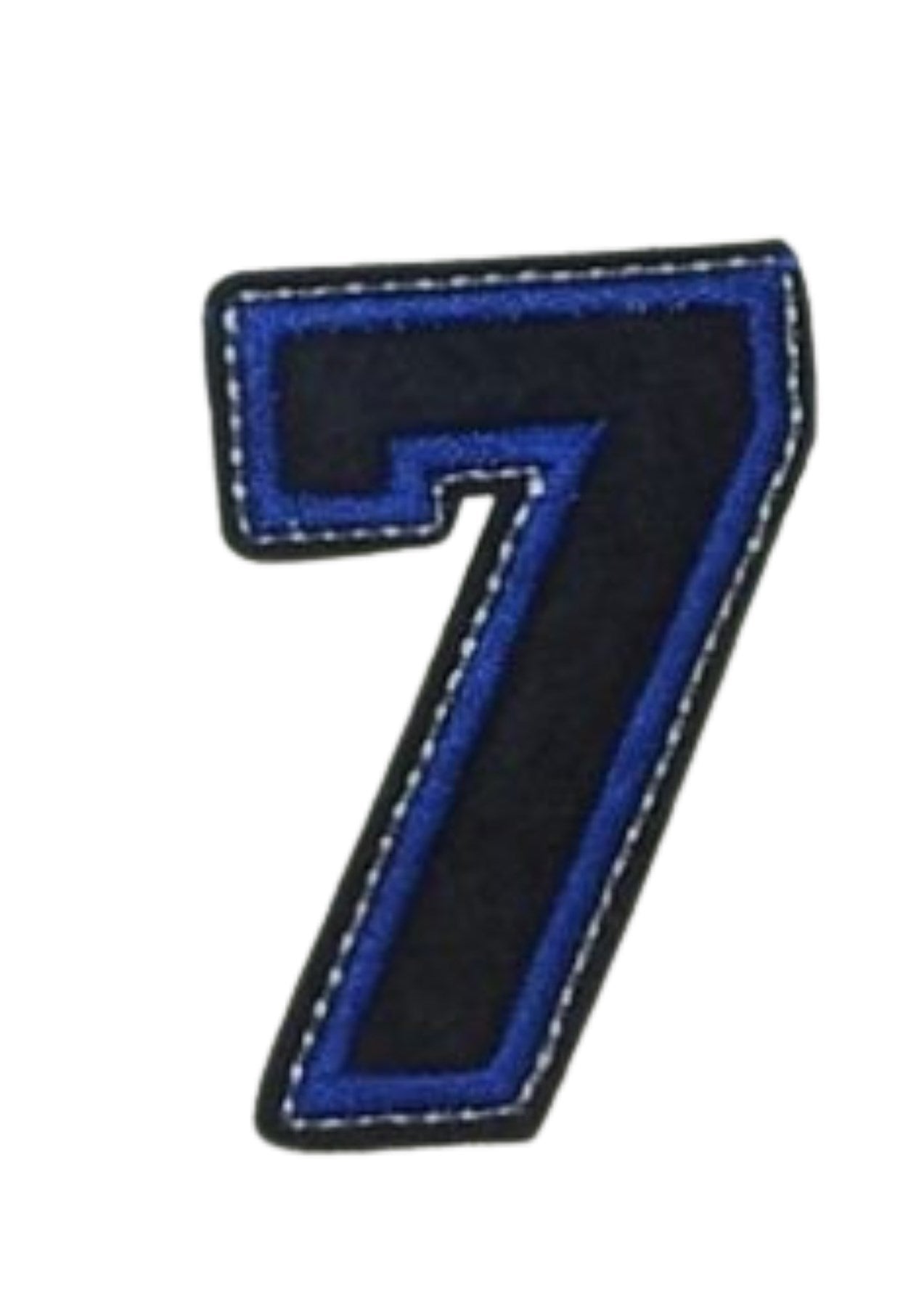 Aplike Ütü Ýle Yapýþan 7 Rakamý Arma 2x5 cm