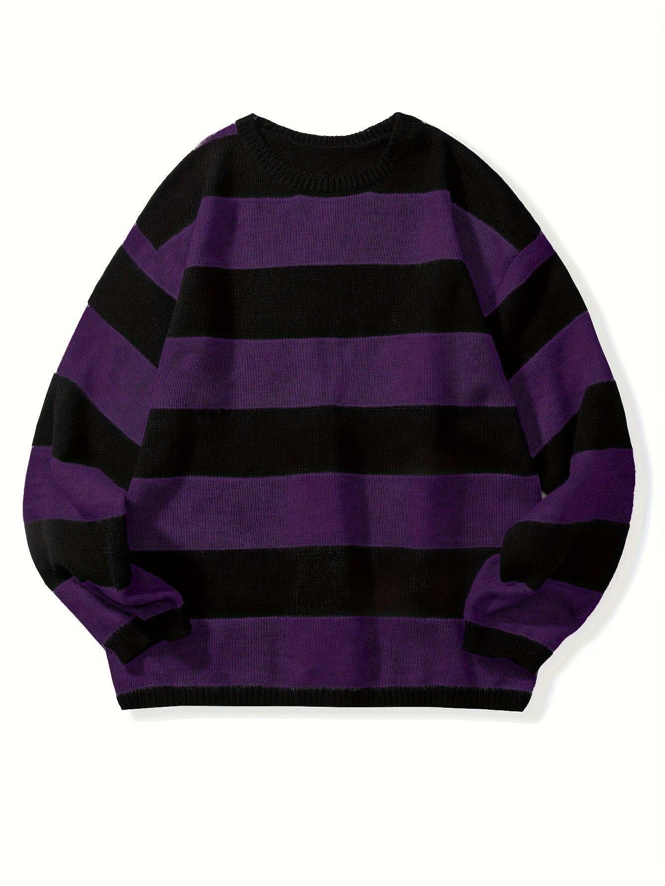 Herren Strickpullover – Hochwertig, Locker, American Retro Stil