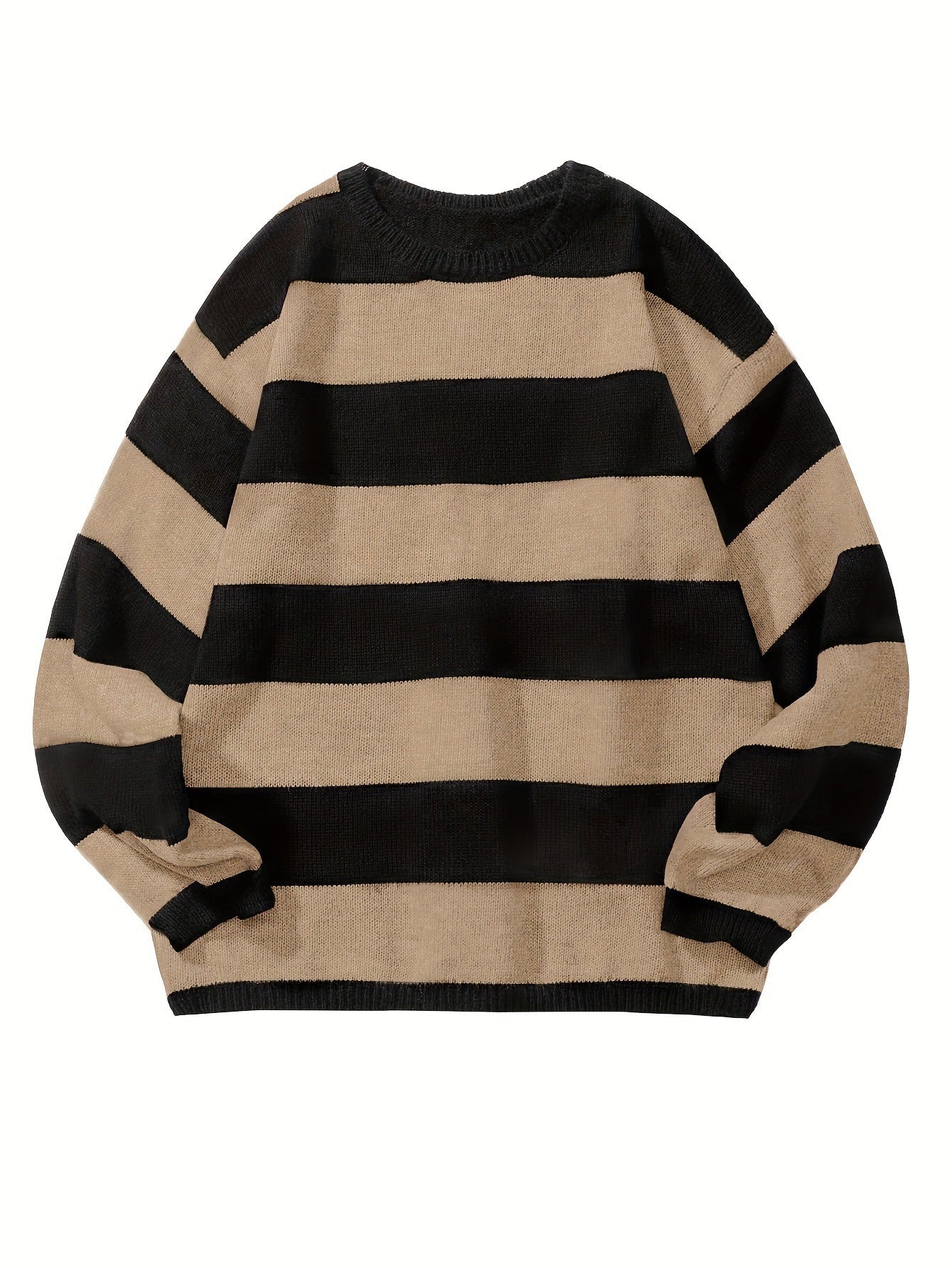 Herren Strickpullover – Hochwertig, Locker, American Retro Stil