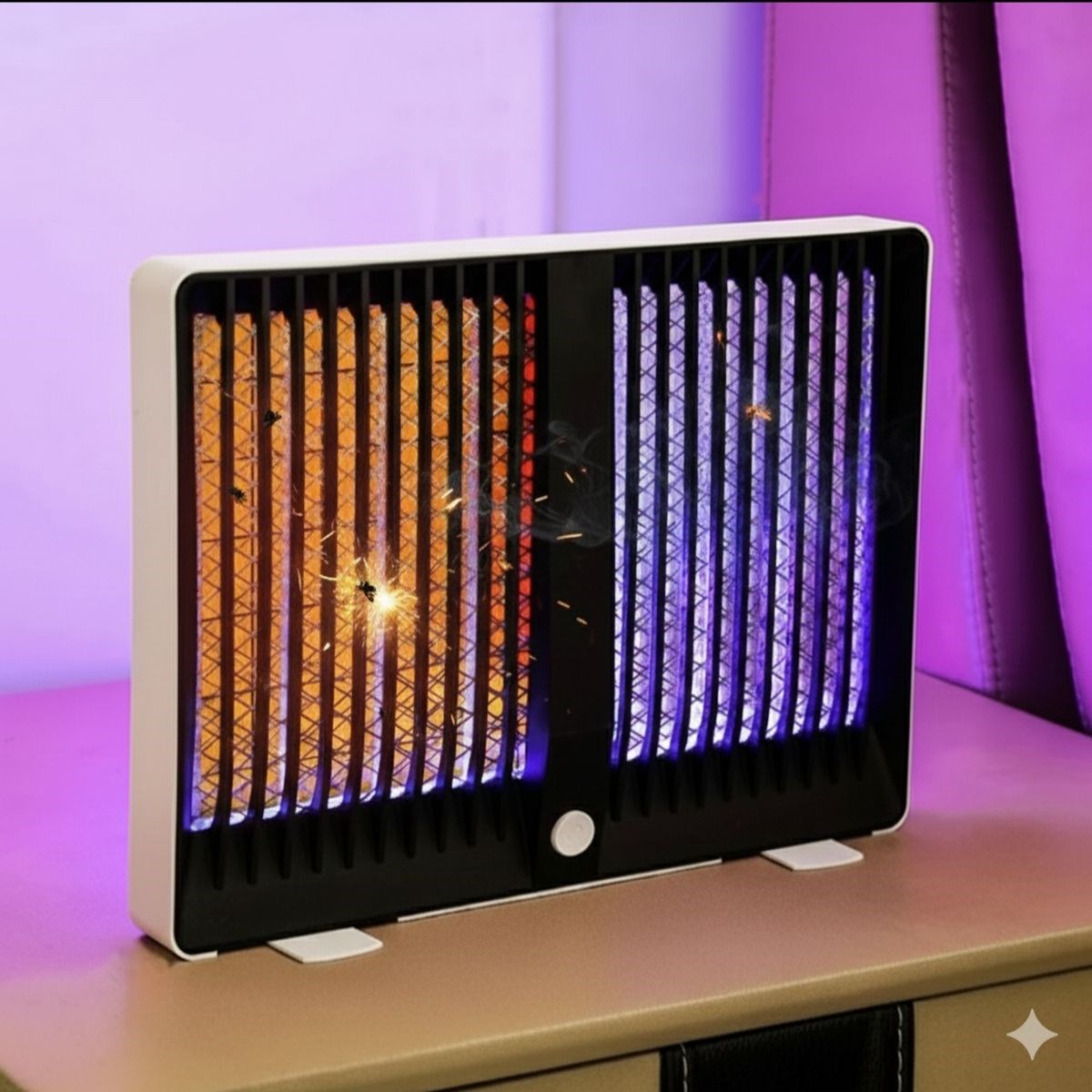 BUFFER® Sivrisinek Öldürücü Lamba Þarjlý Sivrisinek Kovucu Sessiz ve Güçlü Sivrisinek Tuzaðý UV Iþýklý Sinek Kýran WD023