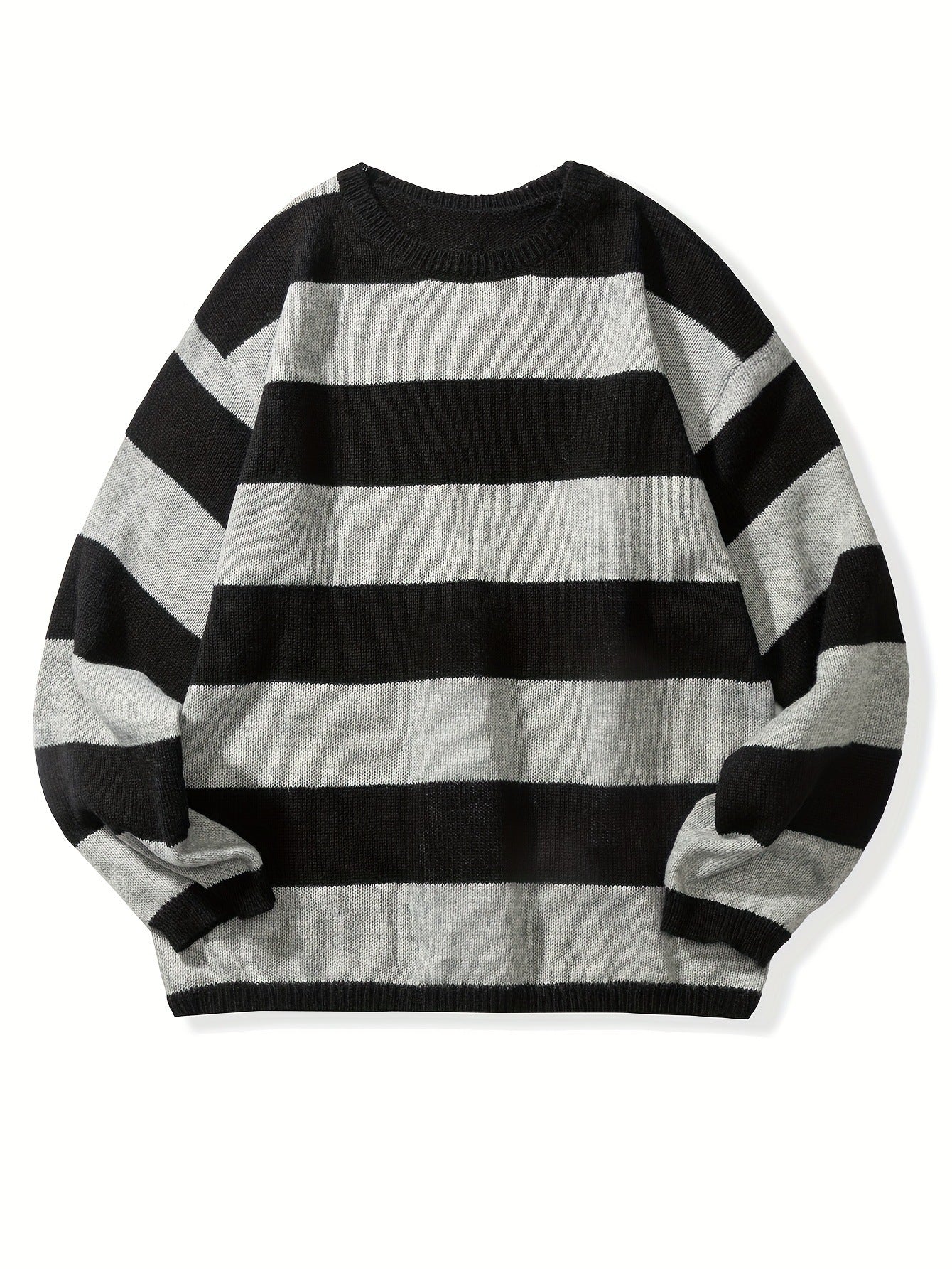 Herren Strickpullover – Hochwertig, Locker, American Retro Stil