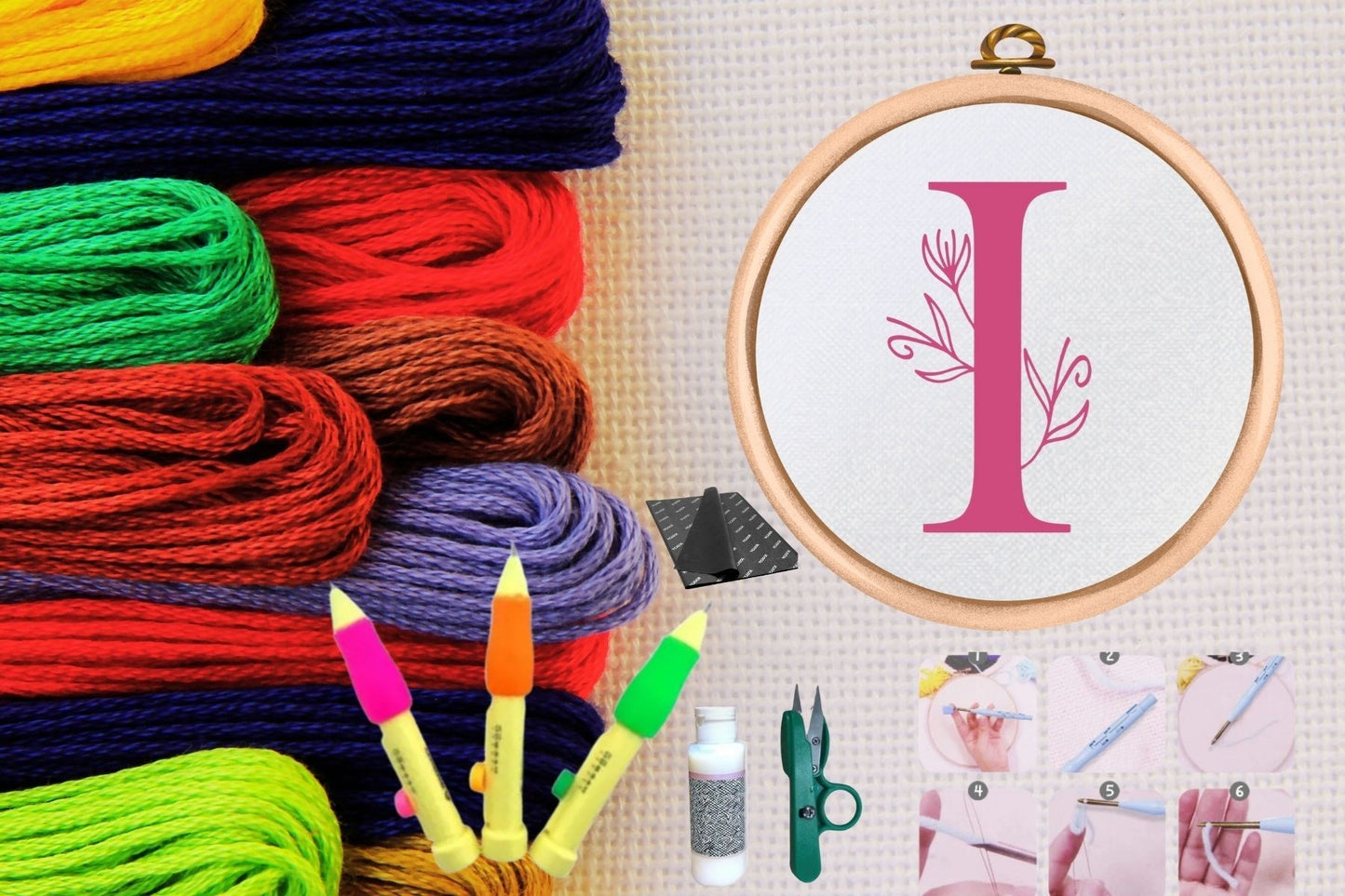 Punch Seti Nakýþ Seti Kasnaklý Kendin Yap Seti Seri 72