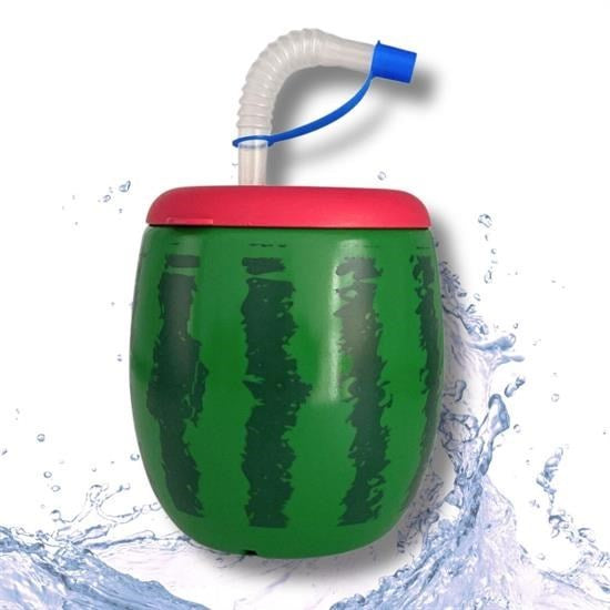 BUFFER® Karpuz Model Kendiliðinden Pipetli 900 ml Suluk, Matara