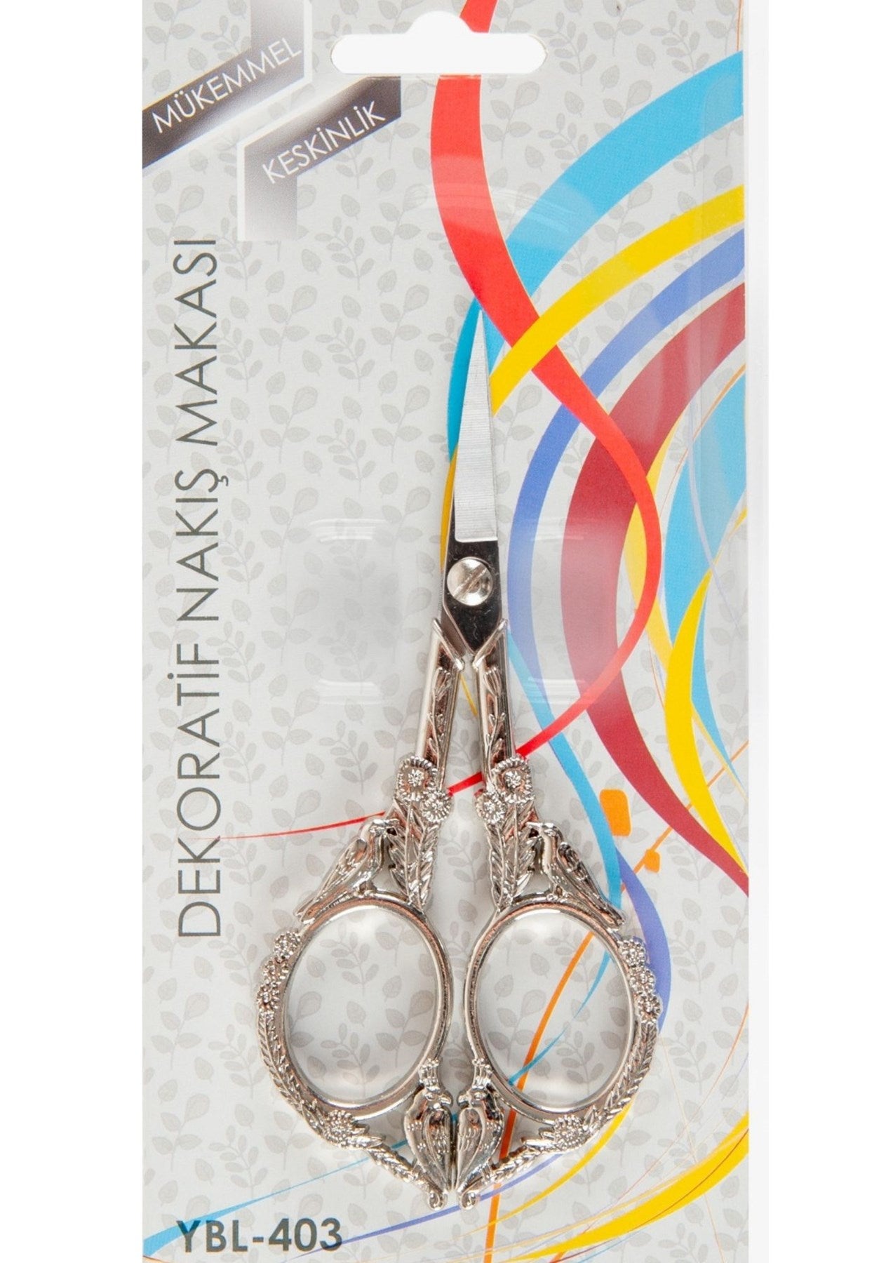 Nakýþ Makasý Dekoratif Gümüþ Kuþ YBL-403 Model 21