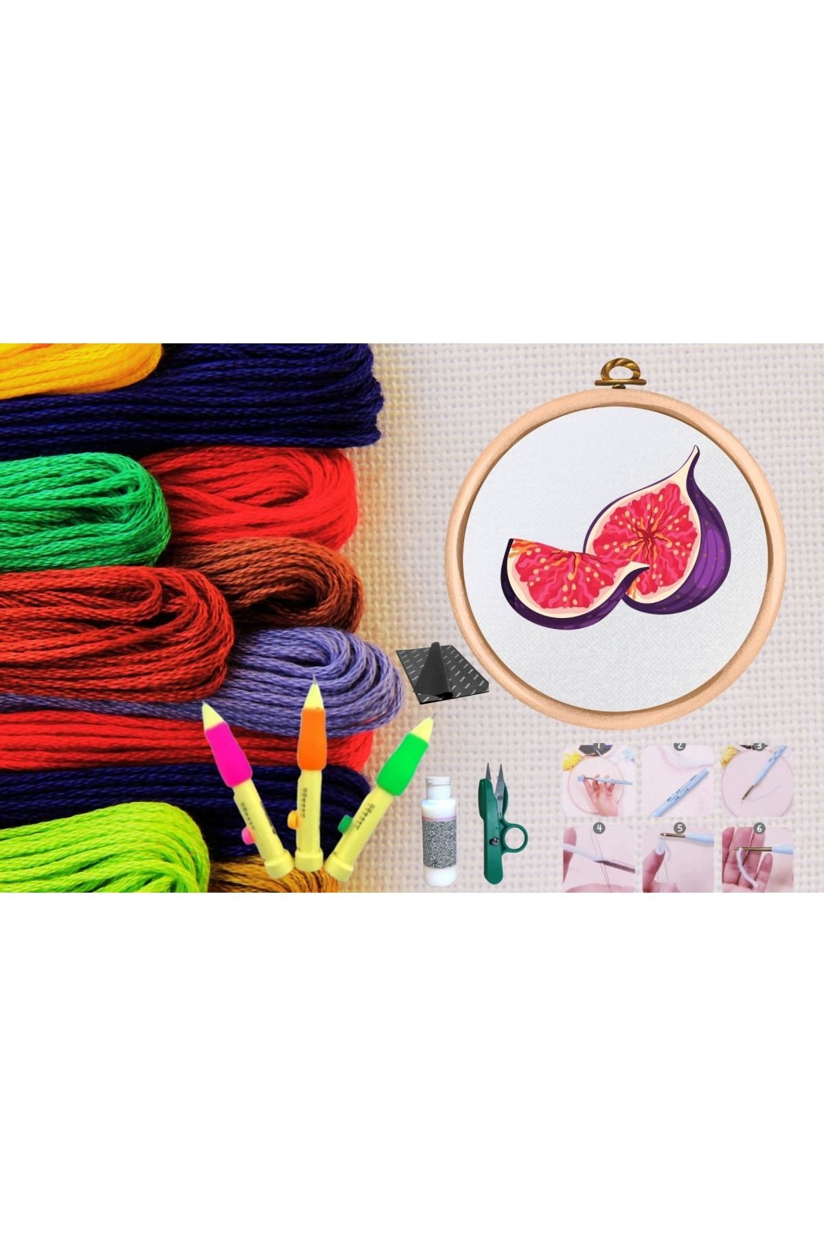 Punch Seti Nakýþ Seti Kasnaklý Kendin Yap Seti Seri 5