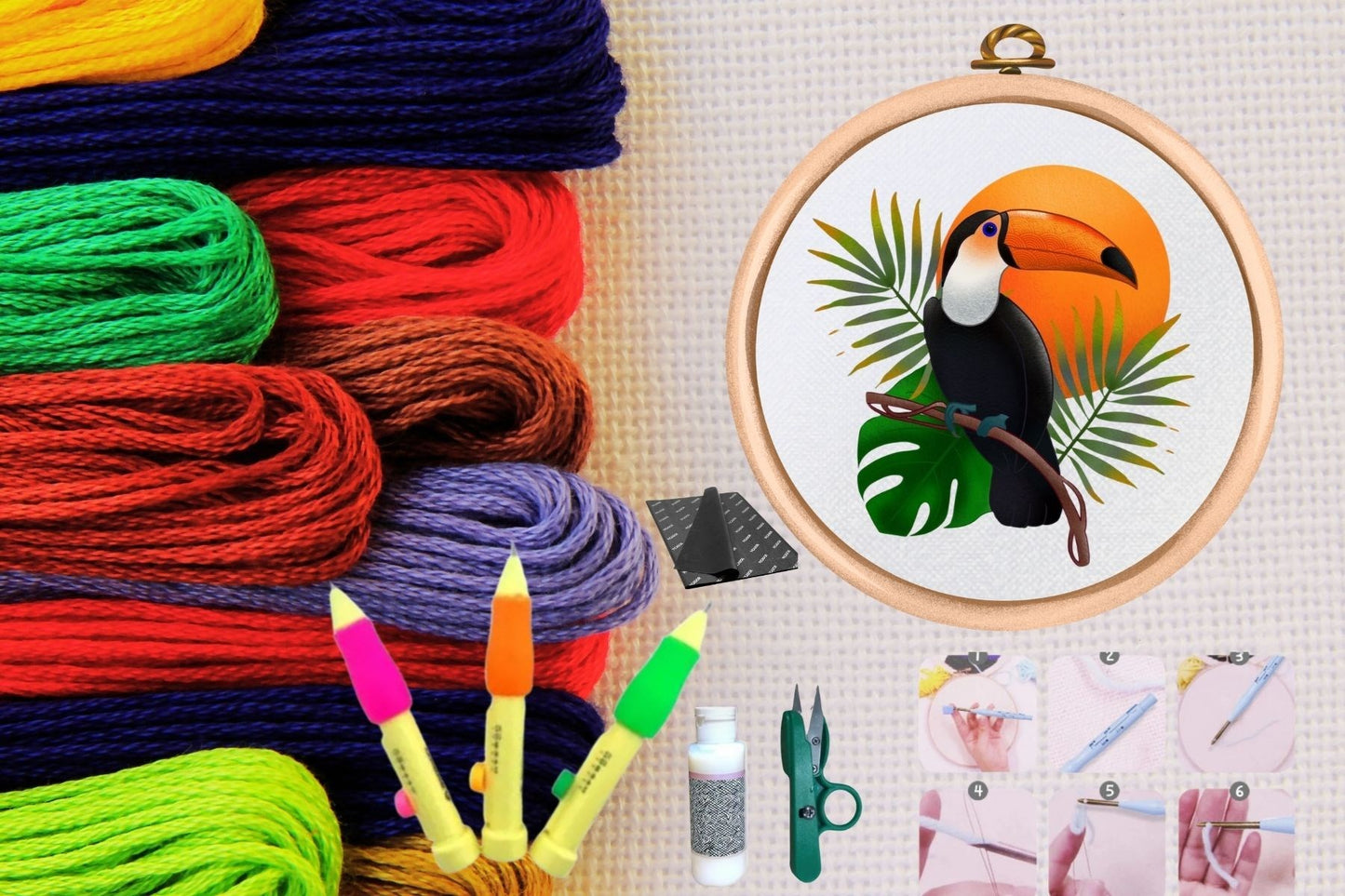 Punch Seti Nakýþ Seti Kasnaklý Kendin Yap Seti Seri 22