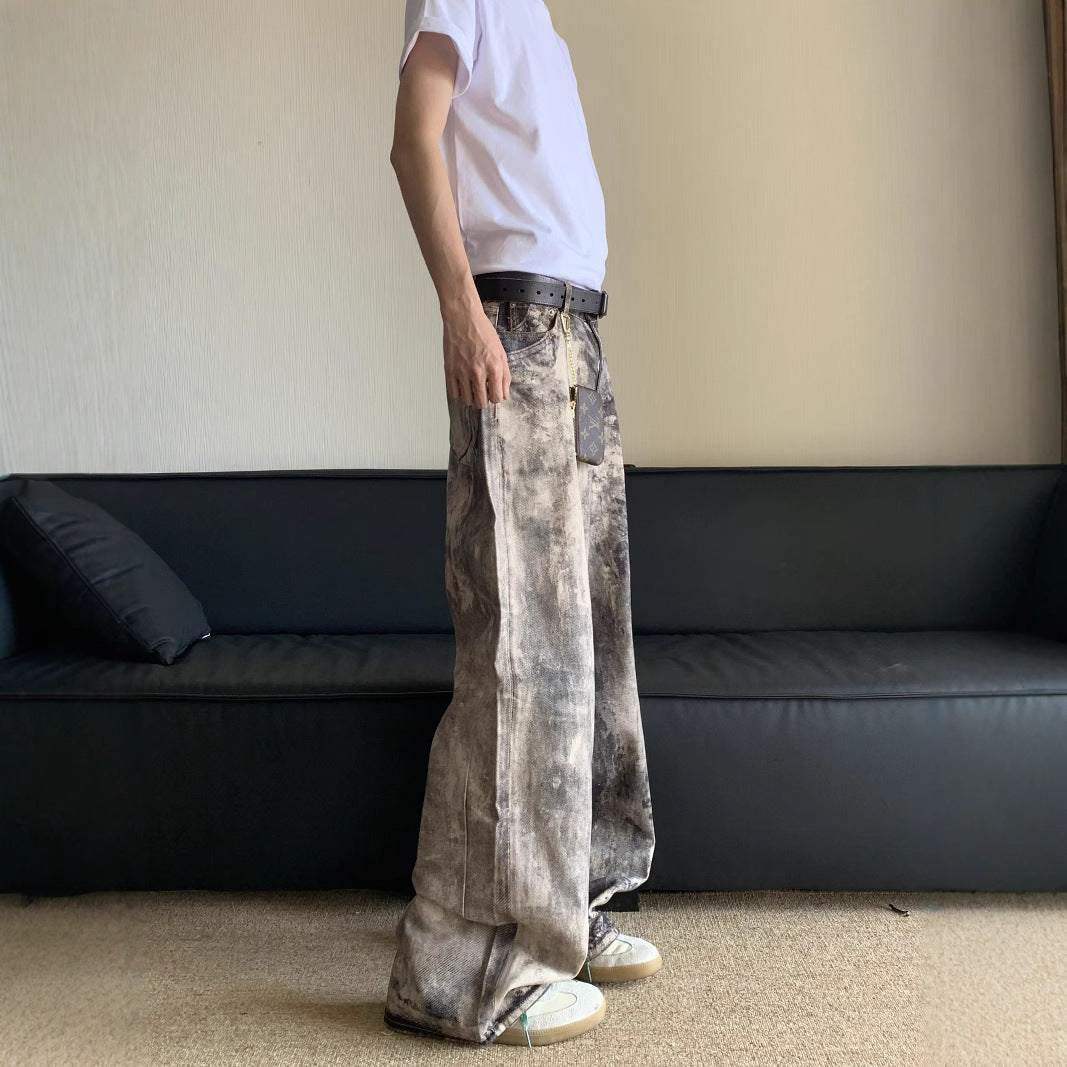 Frühling & Sommer Herren Jeans – 3D Digital Camouflage Druck