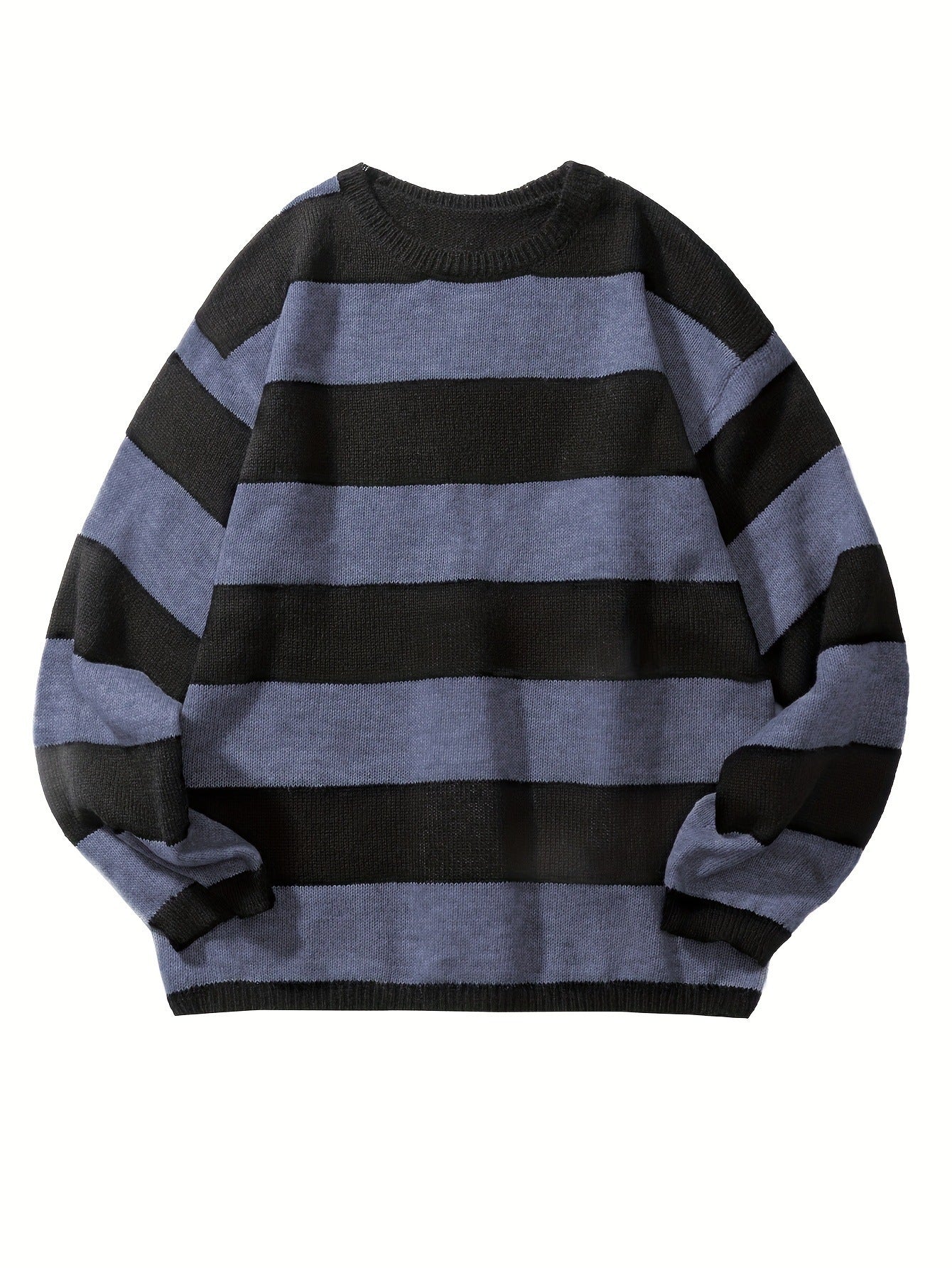Herren Strickpullover – Hochwertig, Locker, American Retro Stil