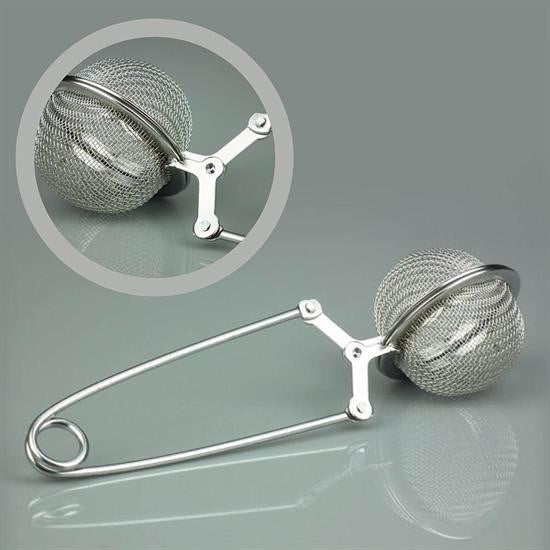 BUFFER® Paslanmaz Metal Pratik Kolay Bitki Çayý Demleme Süzgeci Aparatý