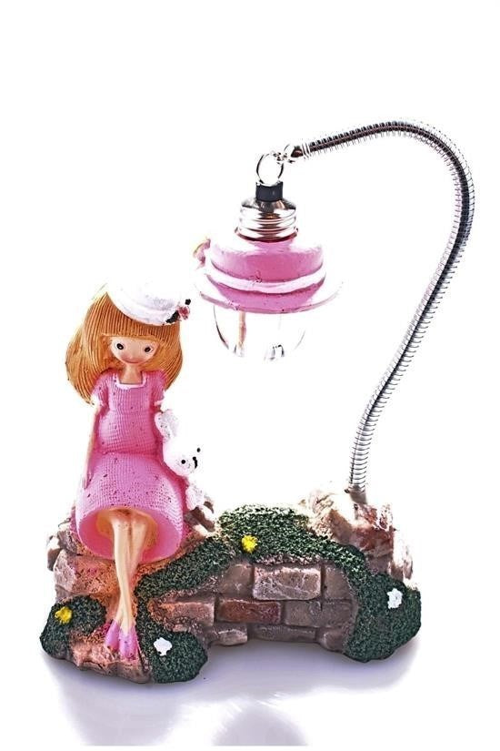 BUFFER® Kaya Üzerine Oturan Kýz Biblo C